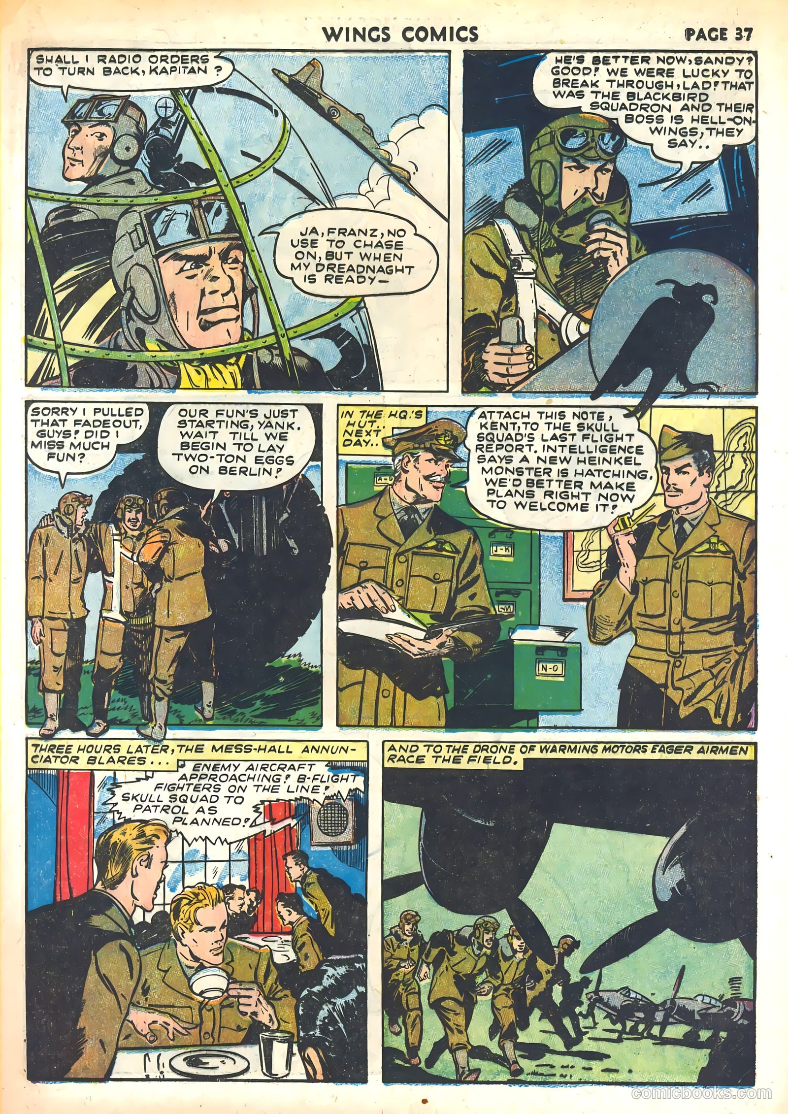 Wings Comics #30 — page 39 of 68