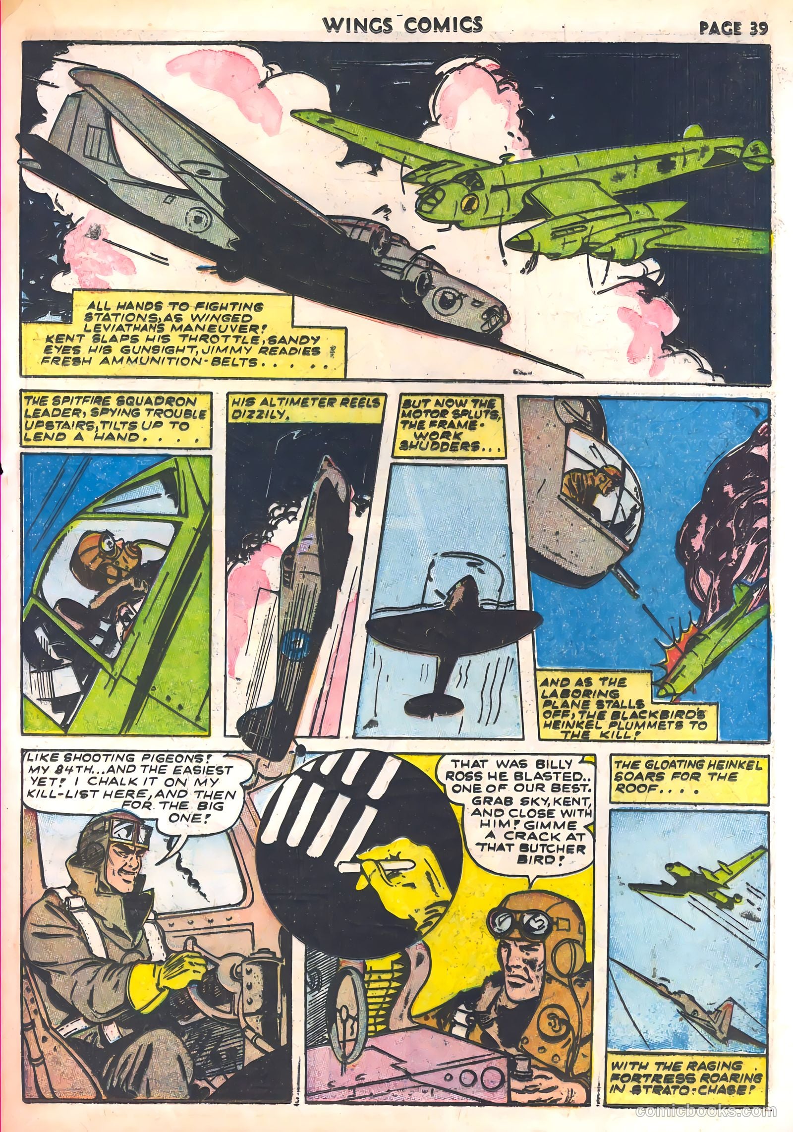 Wings Comics #30 — page 41 of 68