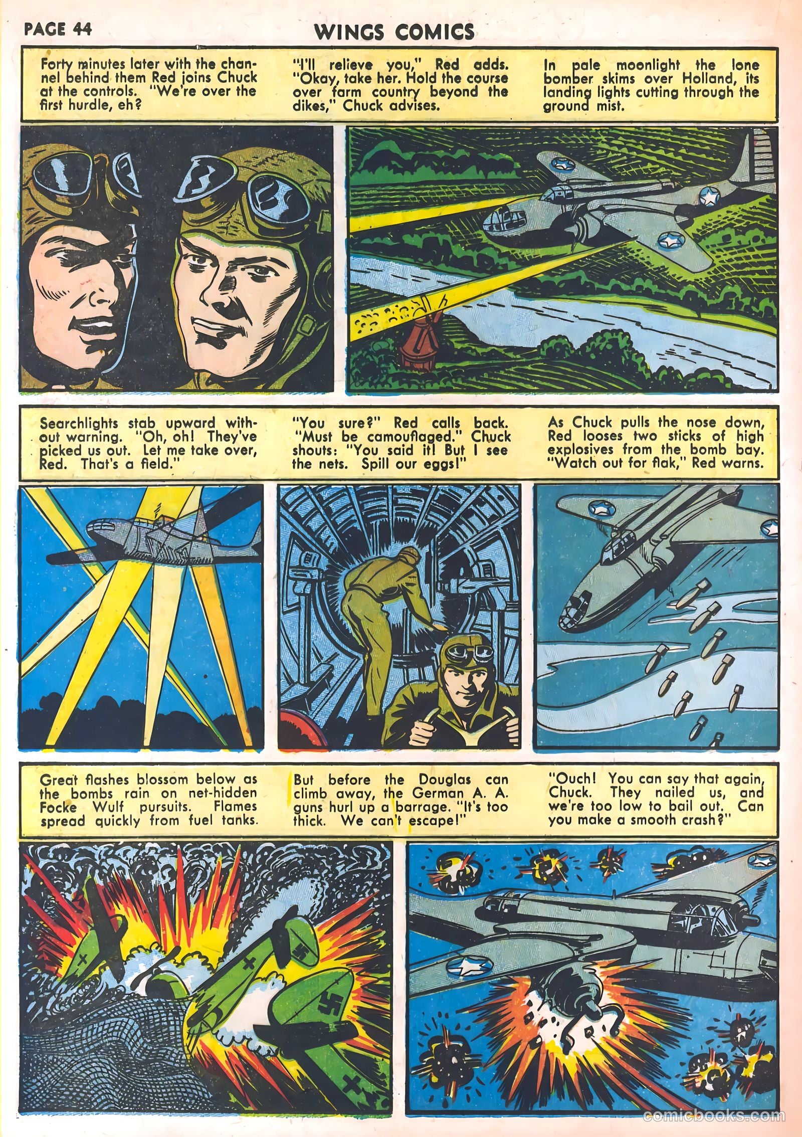 Wings Comics #30 — page 46 of 68