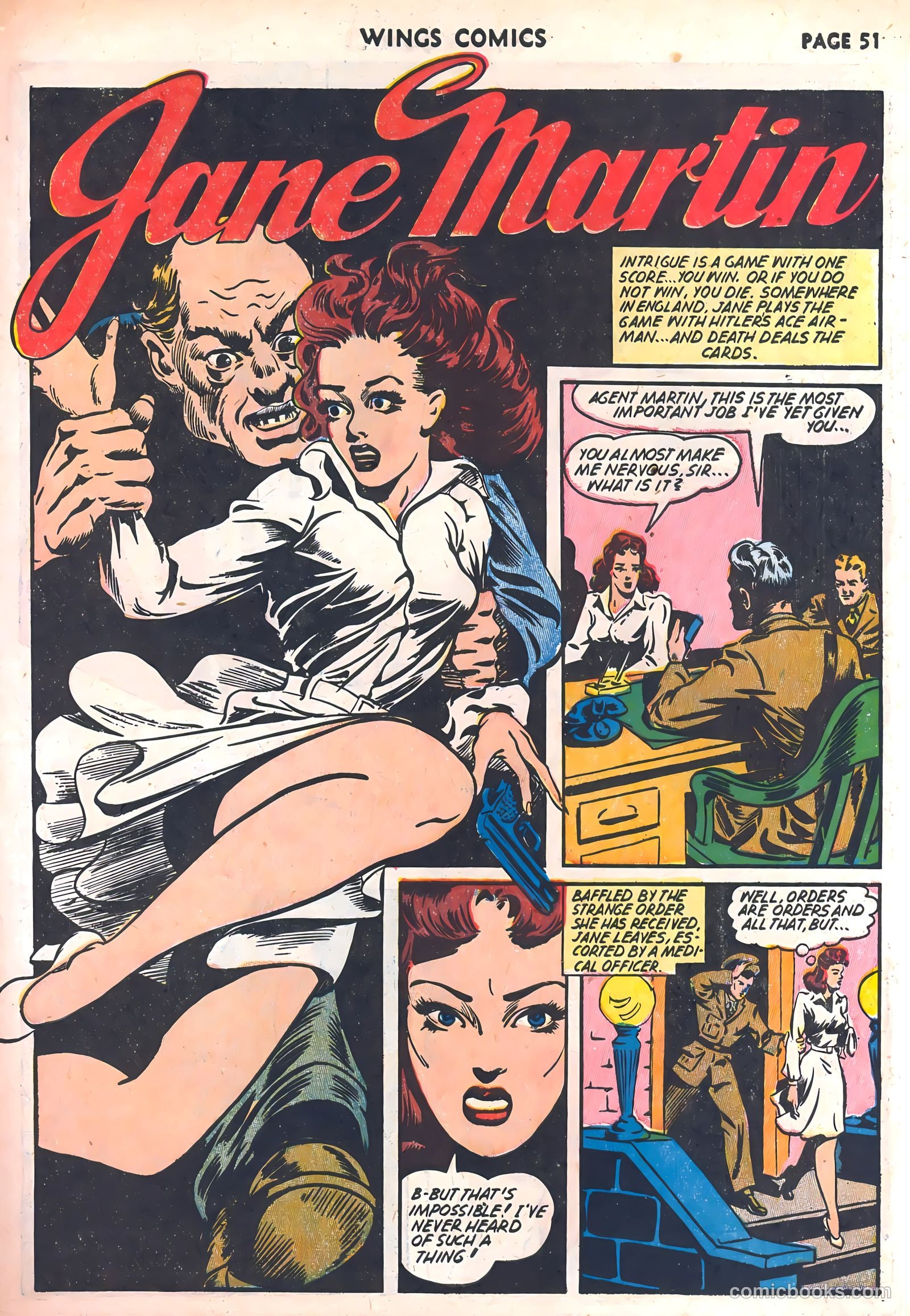 Wings Comics #30 — page 53 of 68