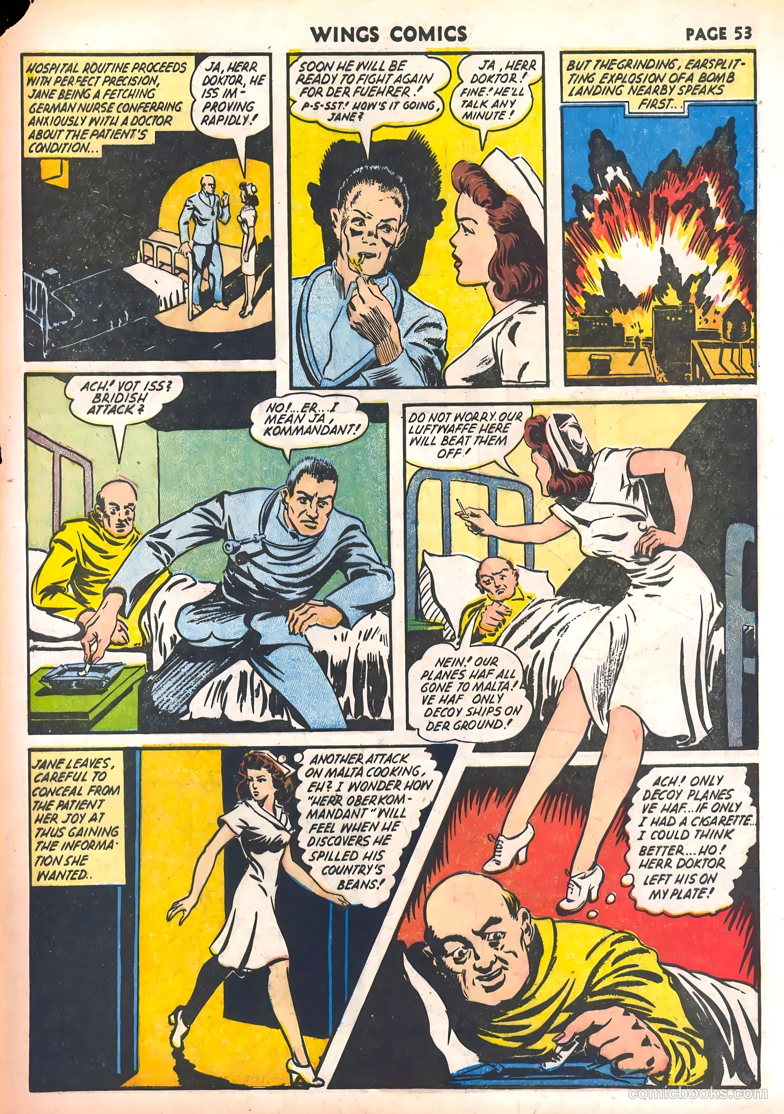 Wings Comics #30 — page 55 of 68