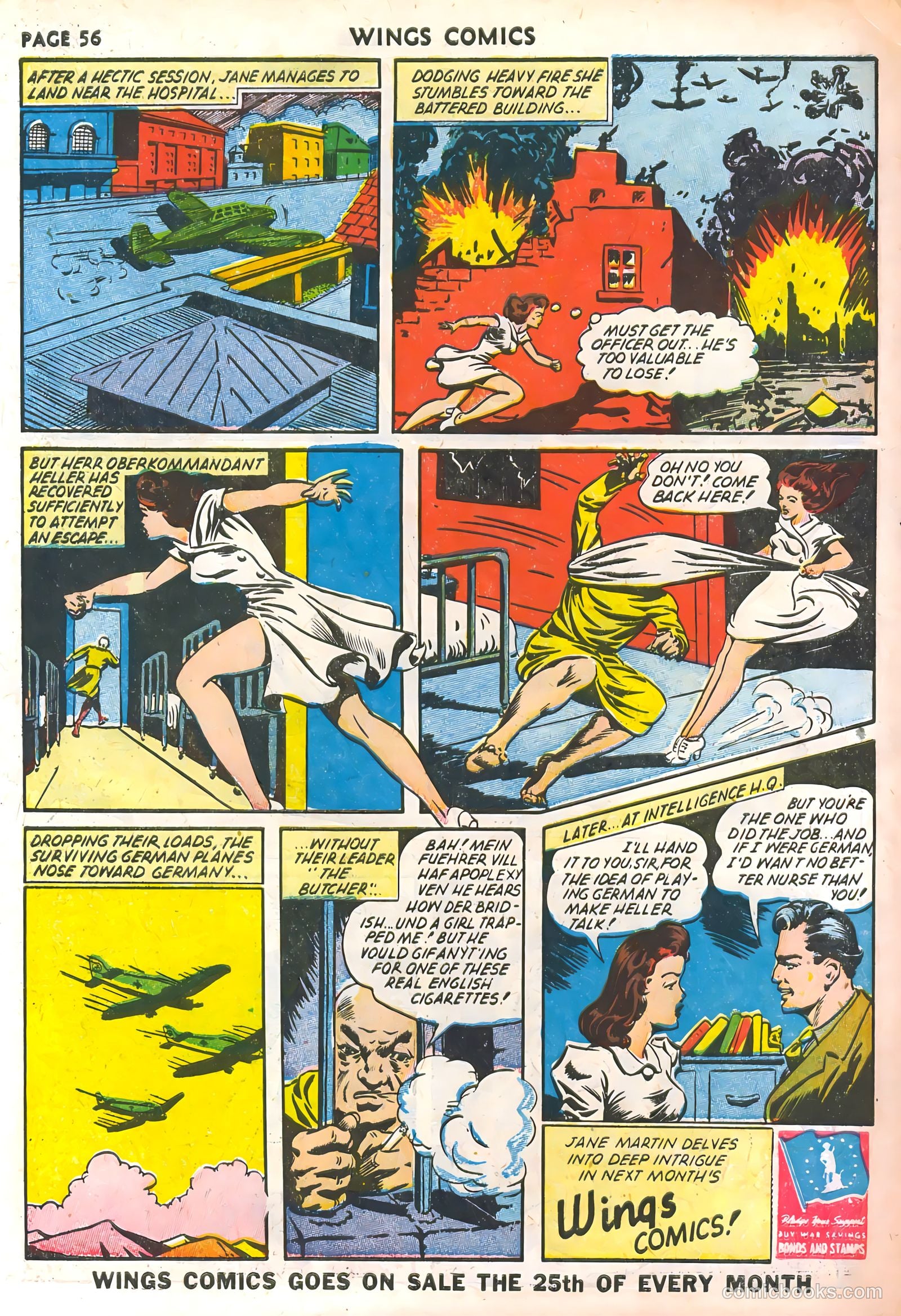 Wings Comics #30 — page 58 of 68