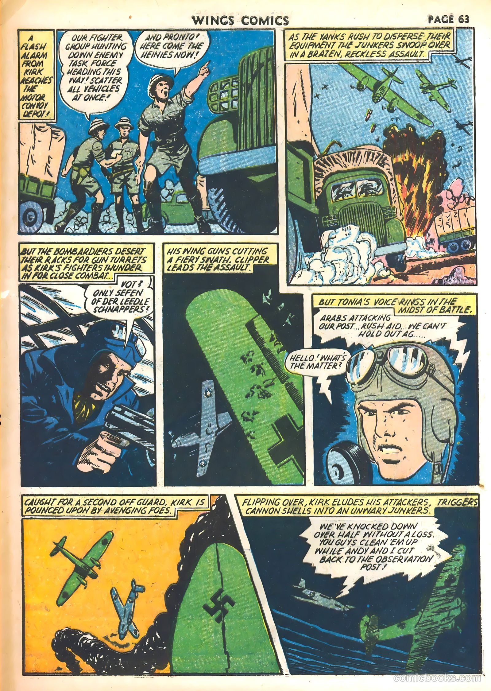 Wings Comics #30 — page 65 of 68