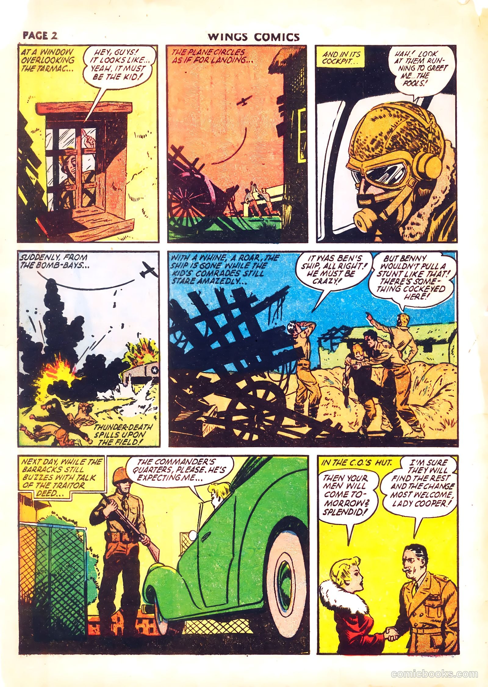 Wings Comics #31 — page 4 of 67