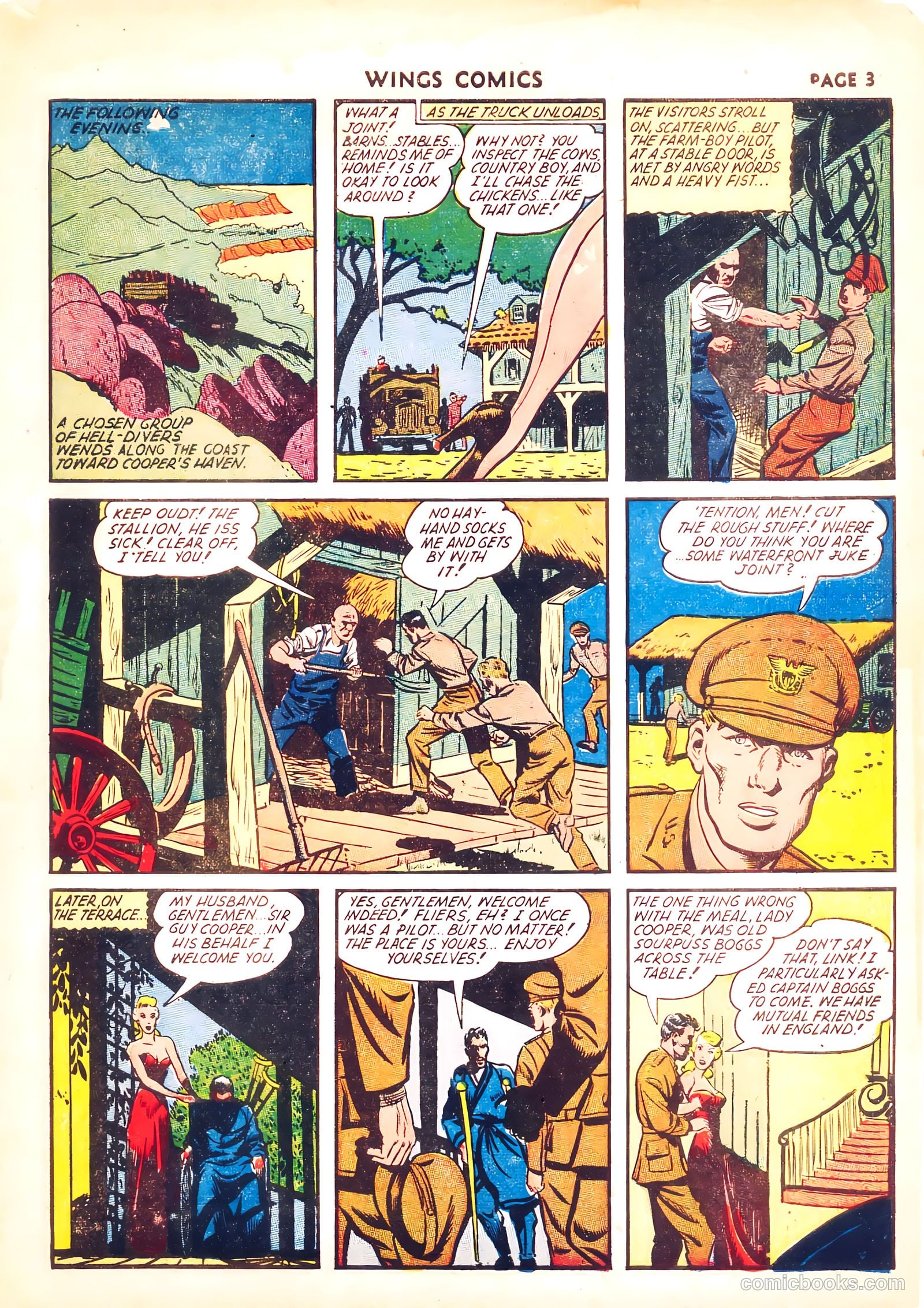 Wings Comics #31 — page 5 of 67