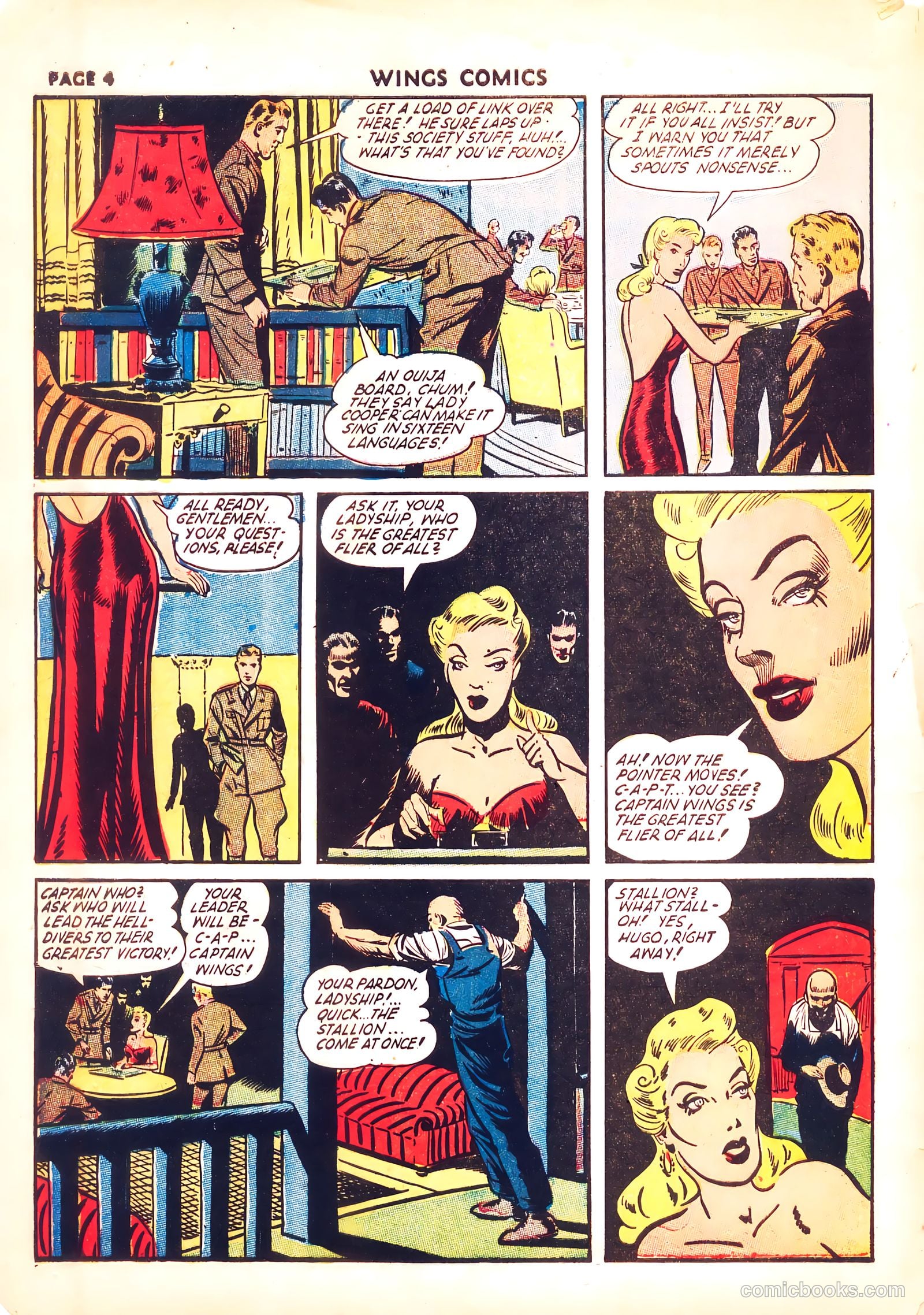 Wings Comics #31 — page 6 of 67