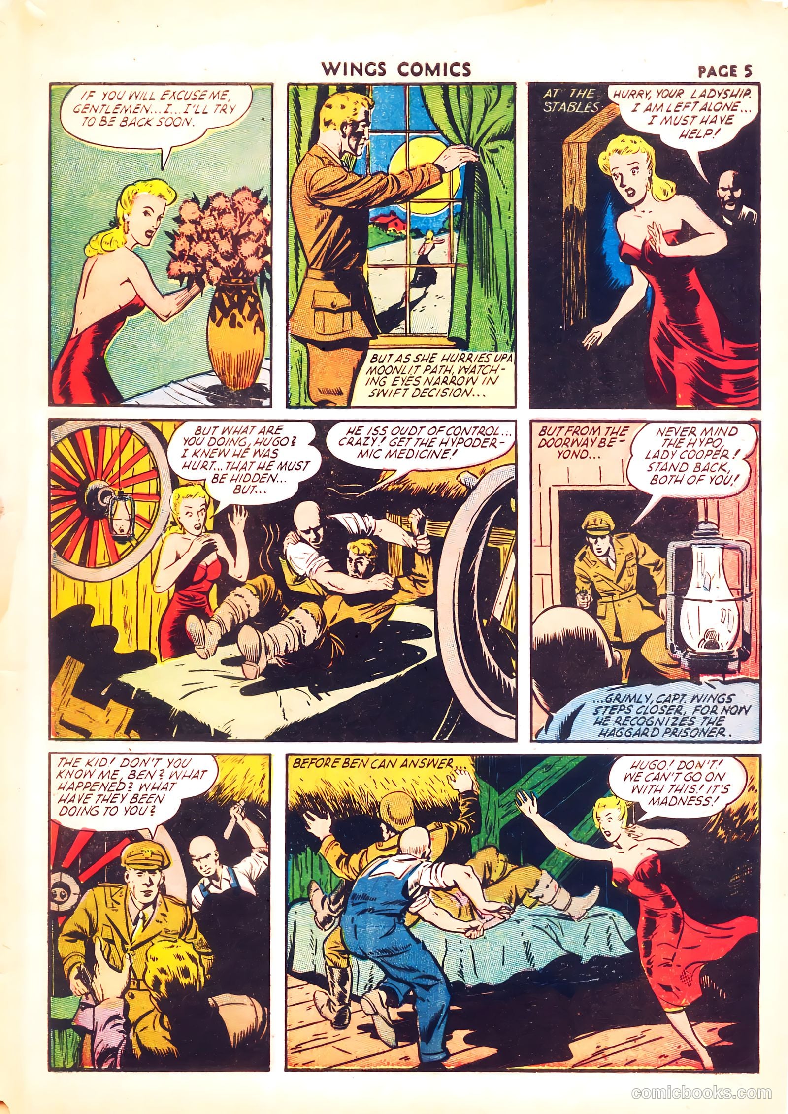 Wings Comics #31 — page 7 of 67