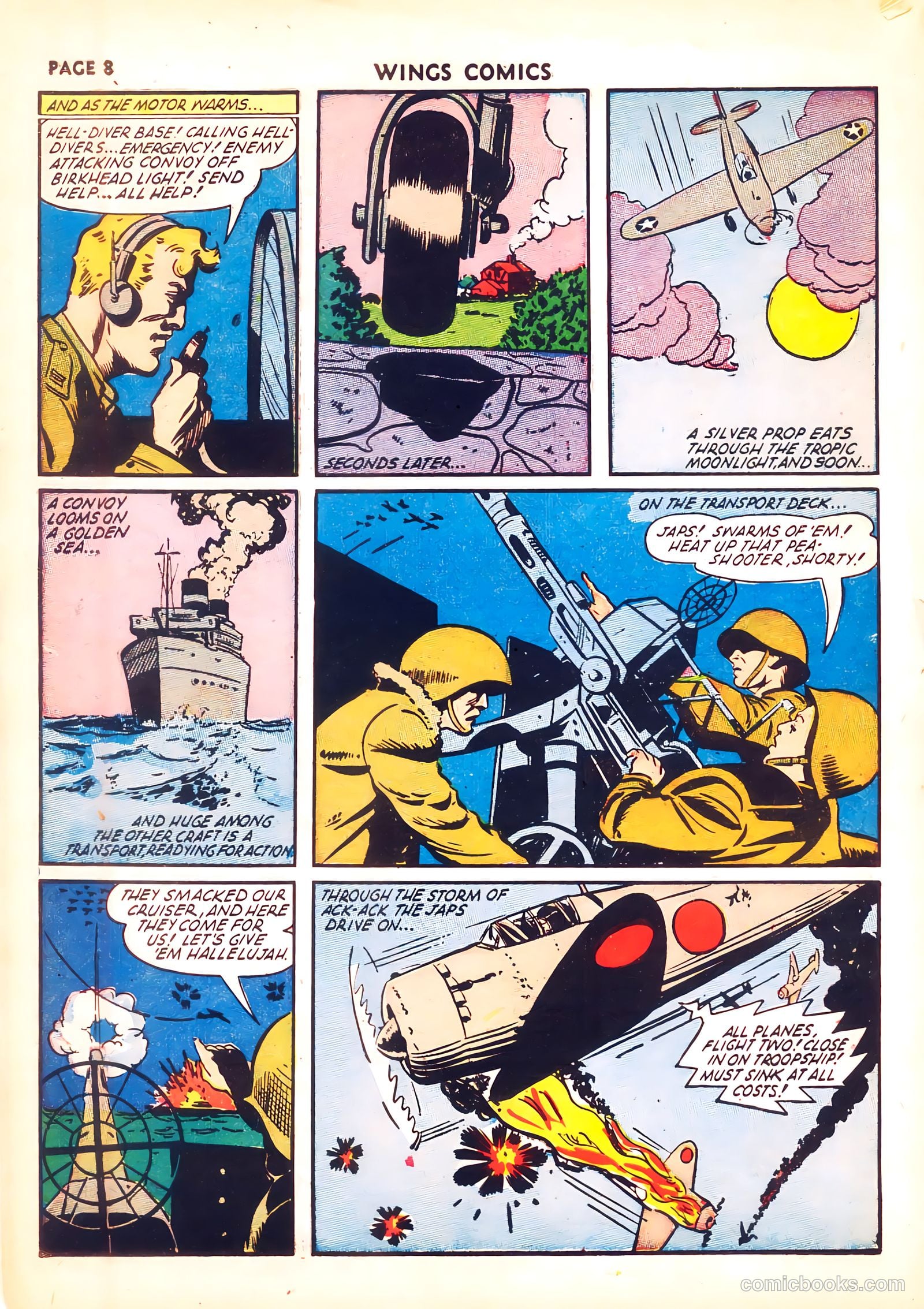 Wings Comics #31 — page 10 of 67