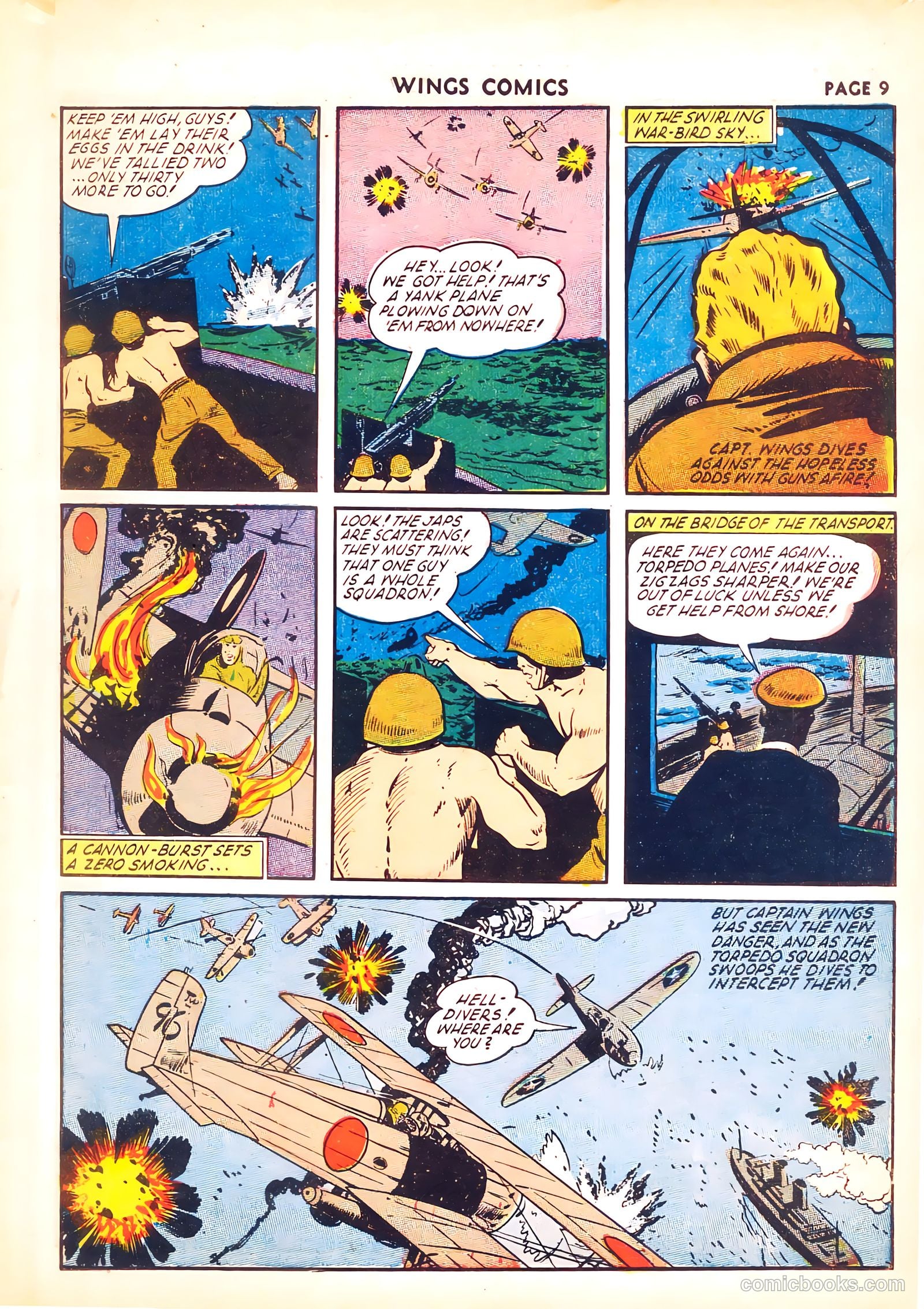 Wings Comics #31 — page 11 of 67