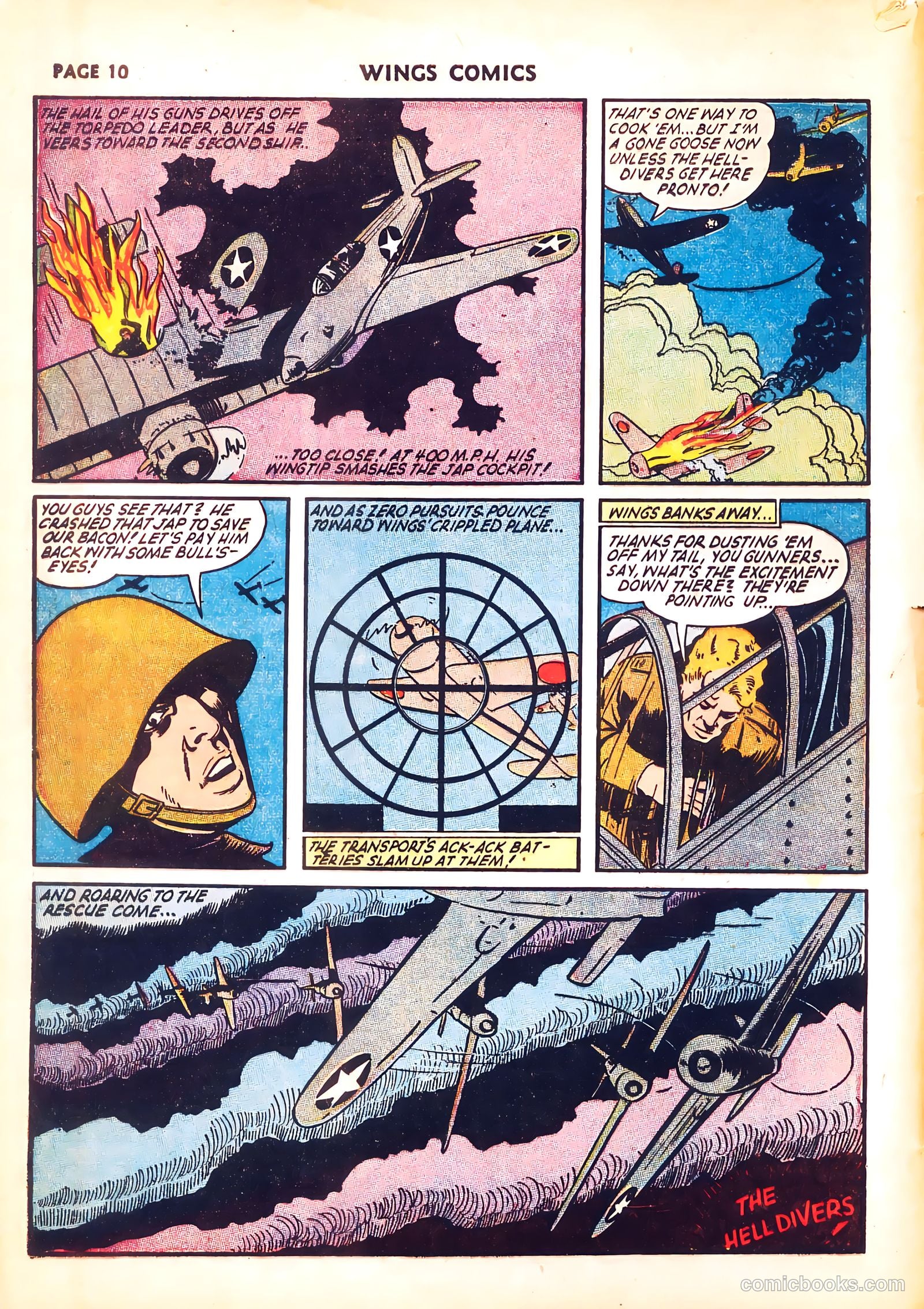 Wings Comics #31 — page 12 of 67