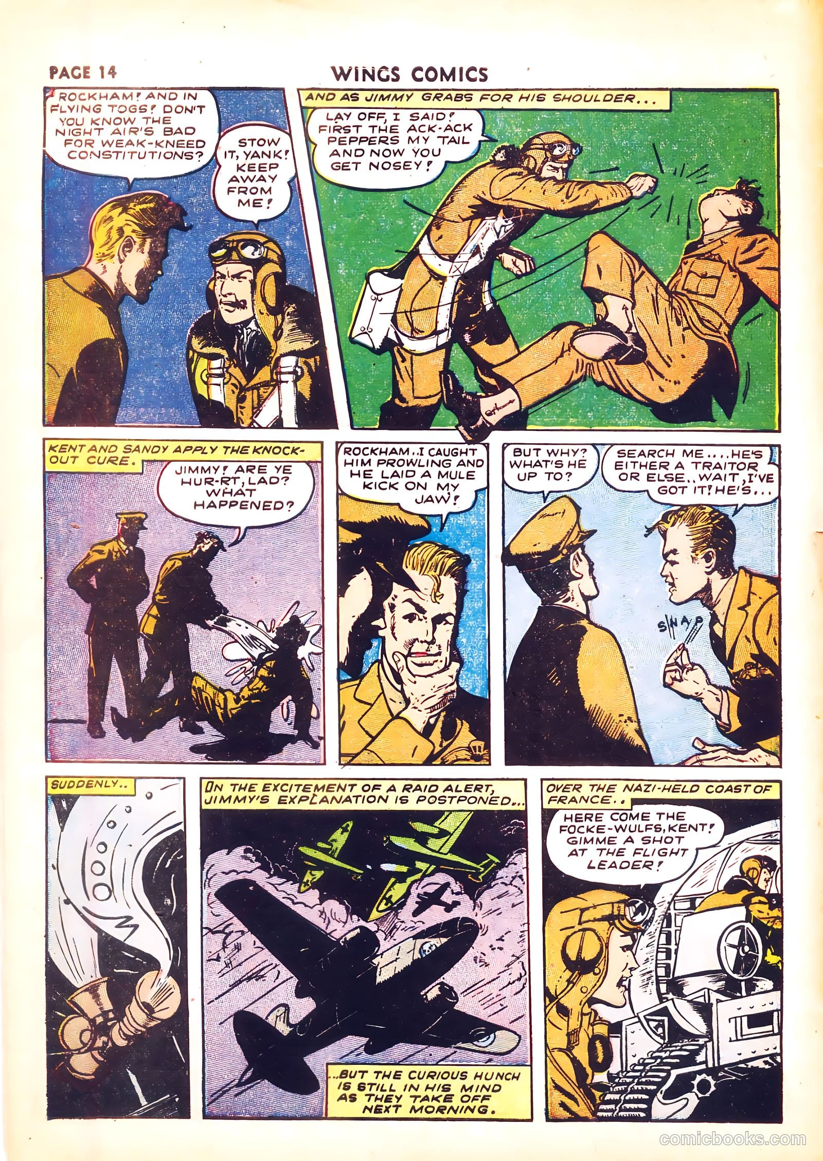 Wings Comics #31 — page 16 of 67