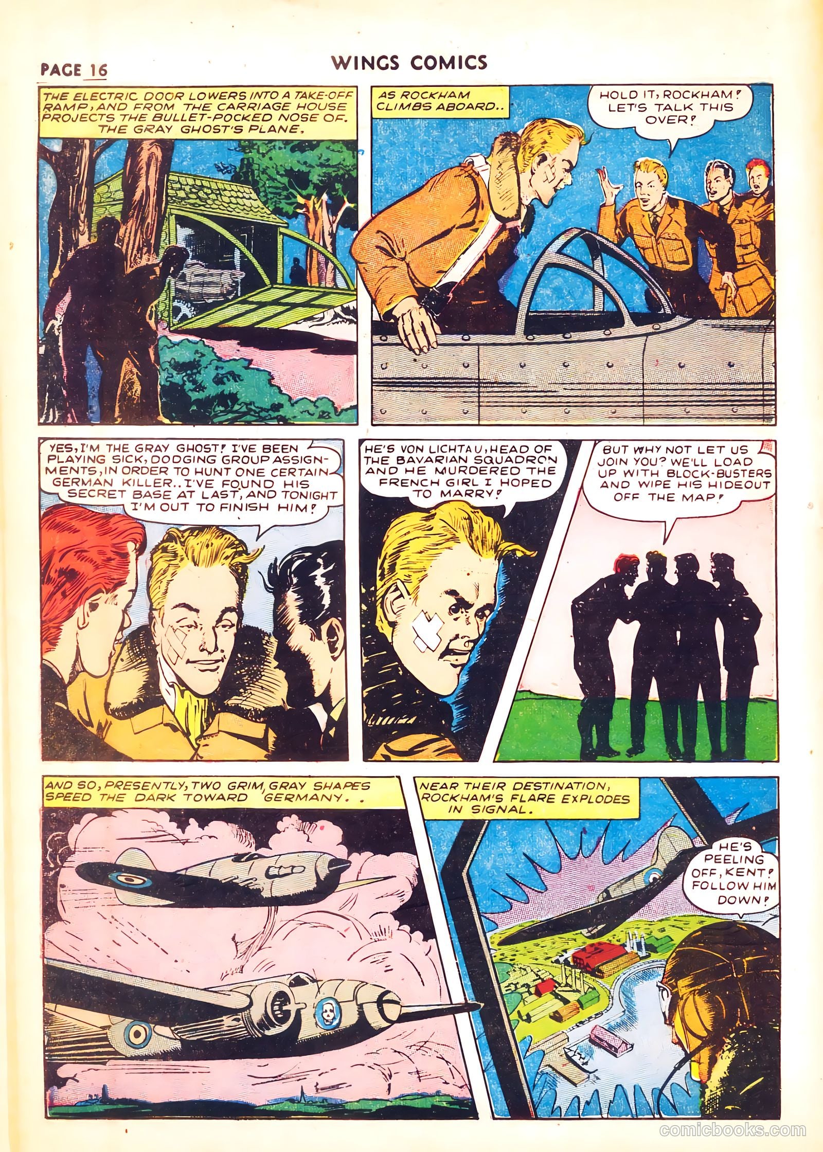 Wings Comics #31 — page 18 of 67