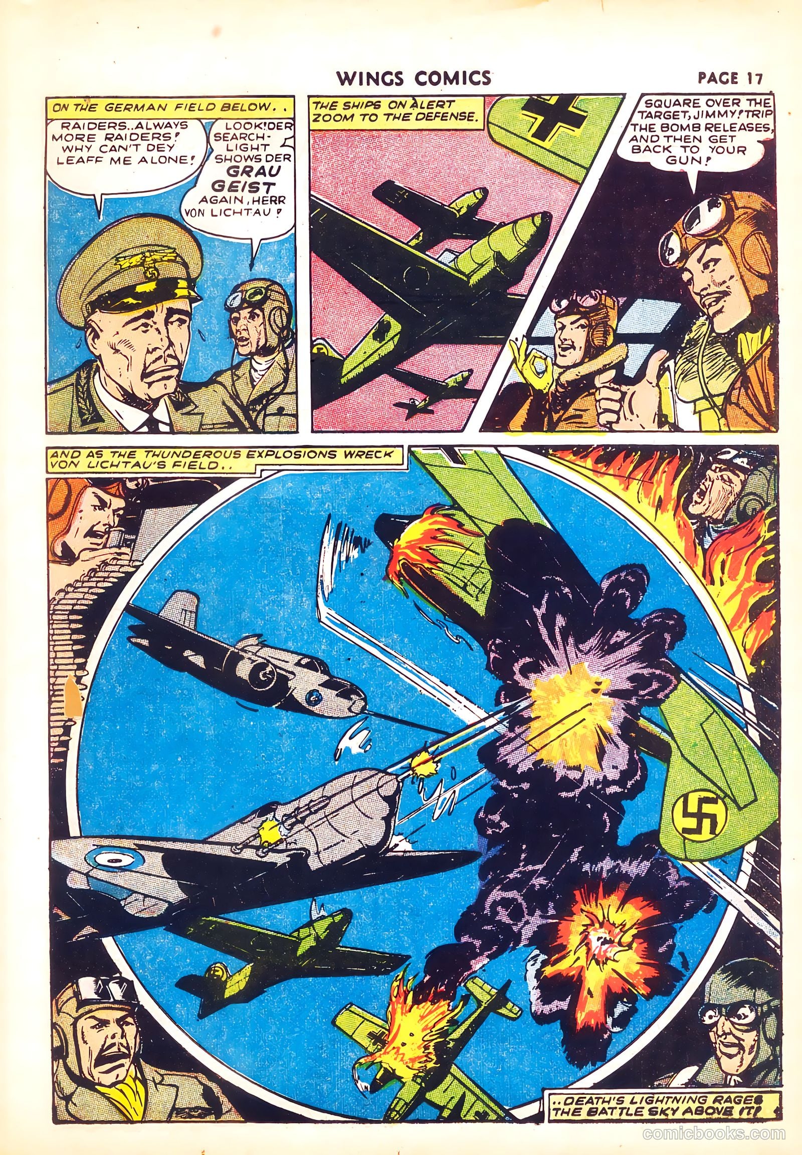 Wings Comics #31 — page 19 of 67