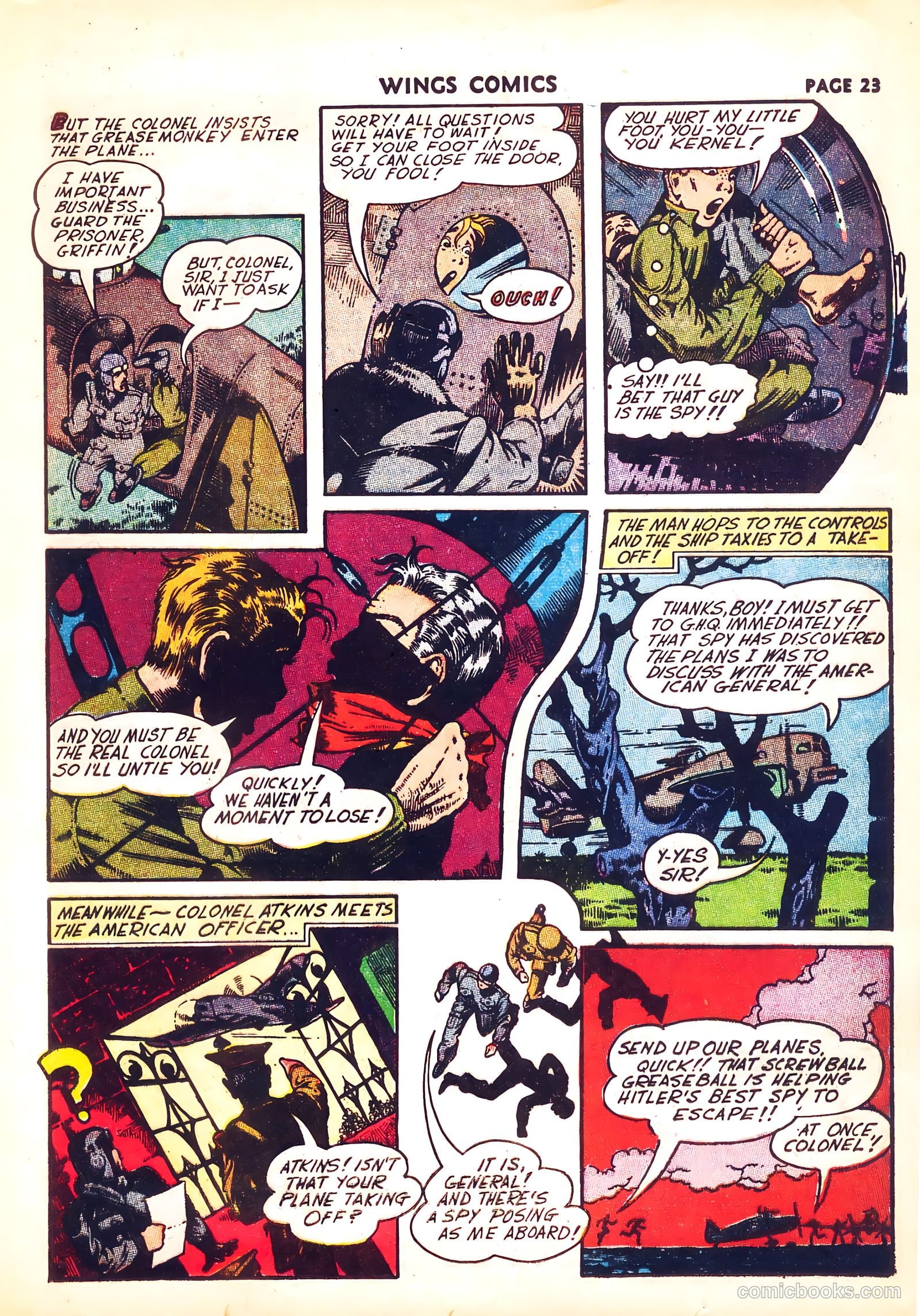 Wings Comics #31 — page 25 of 67