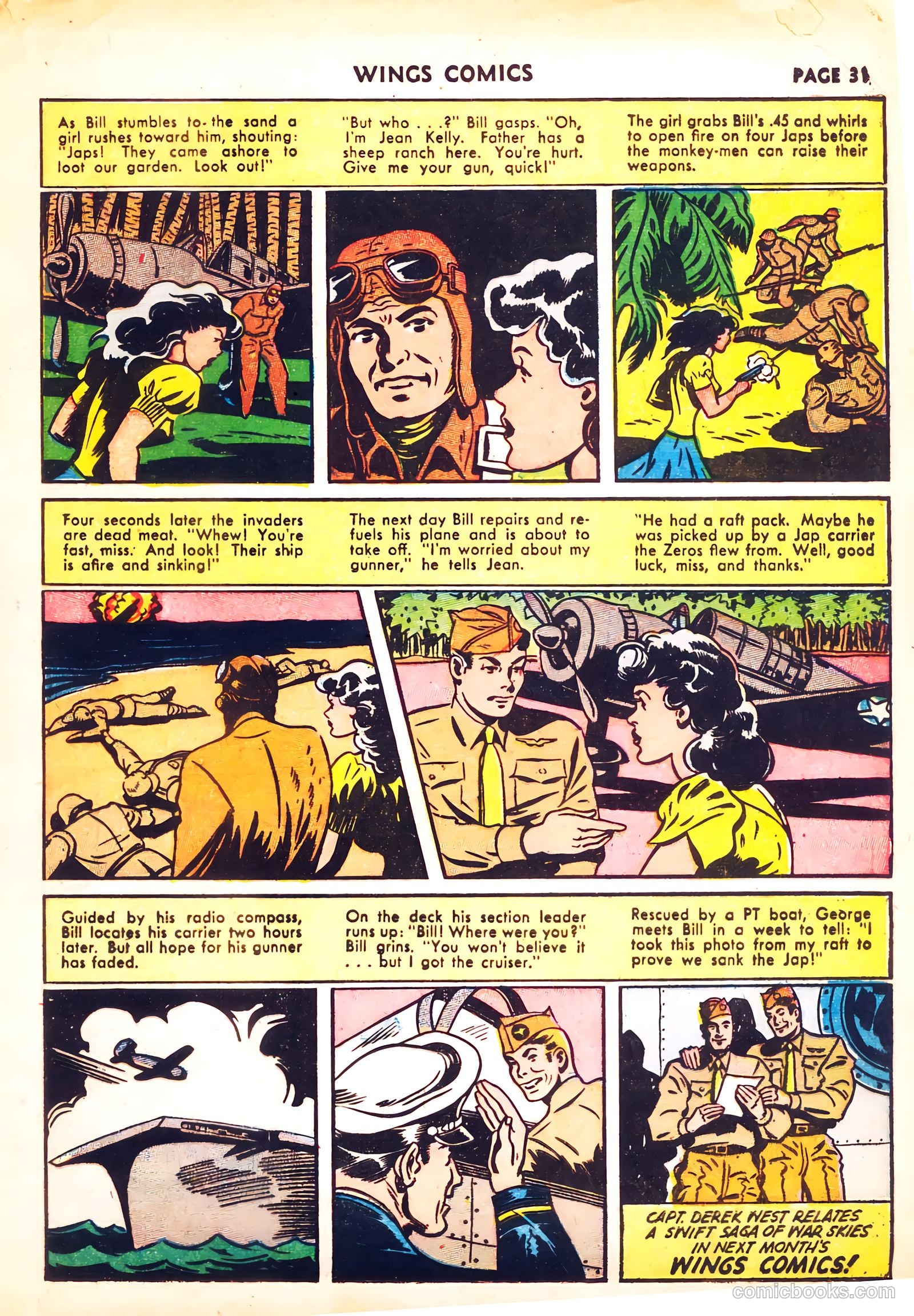 Wings Comics #31 — page 33 of 67