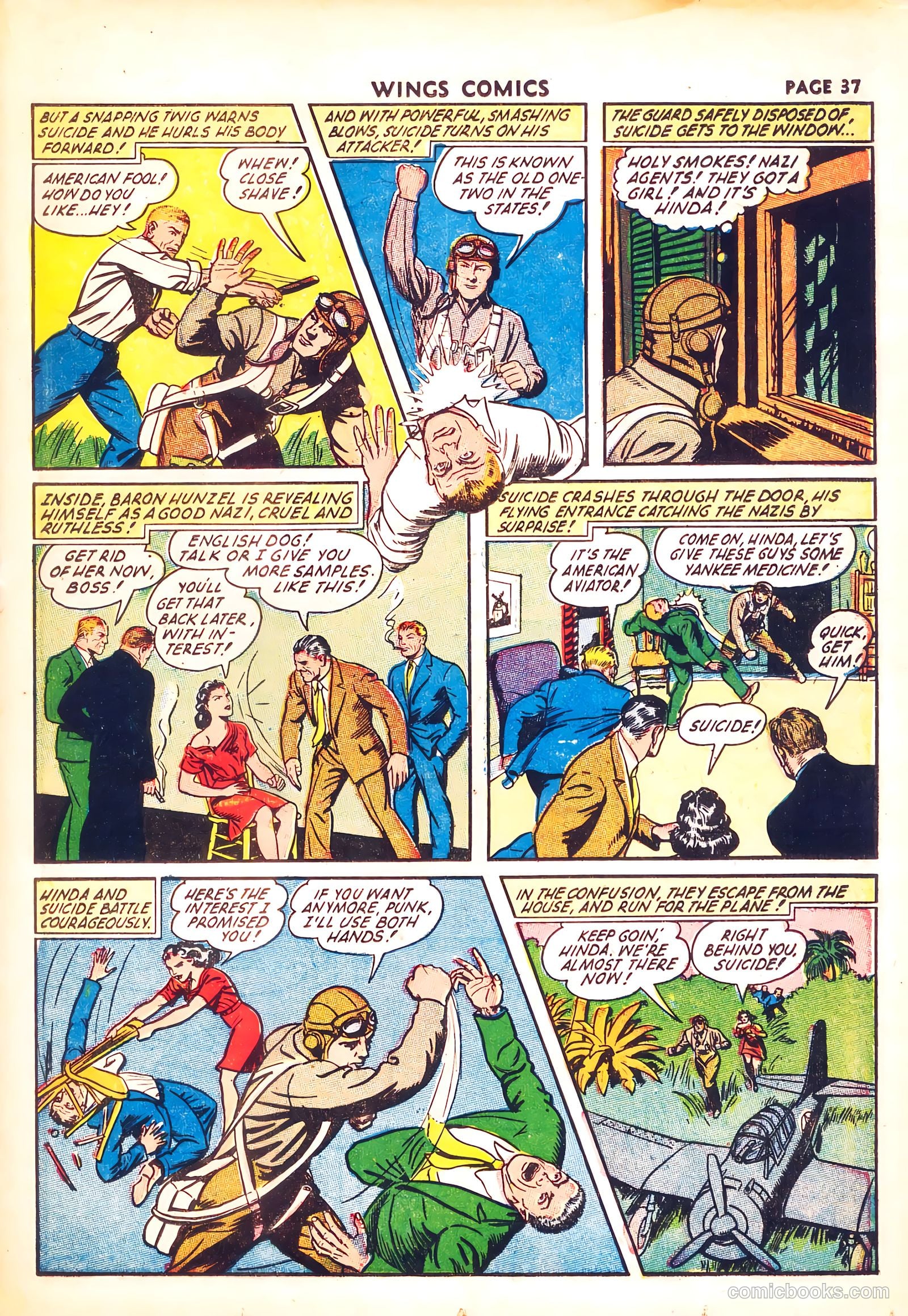 Wings Comics #31 — page 38 of 67