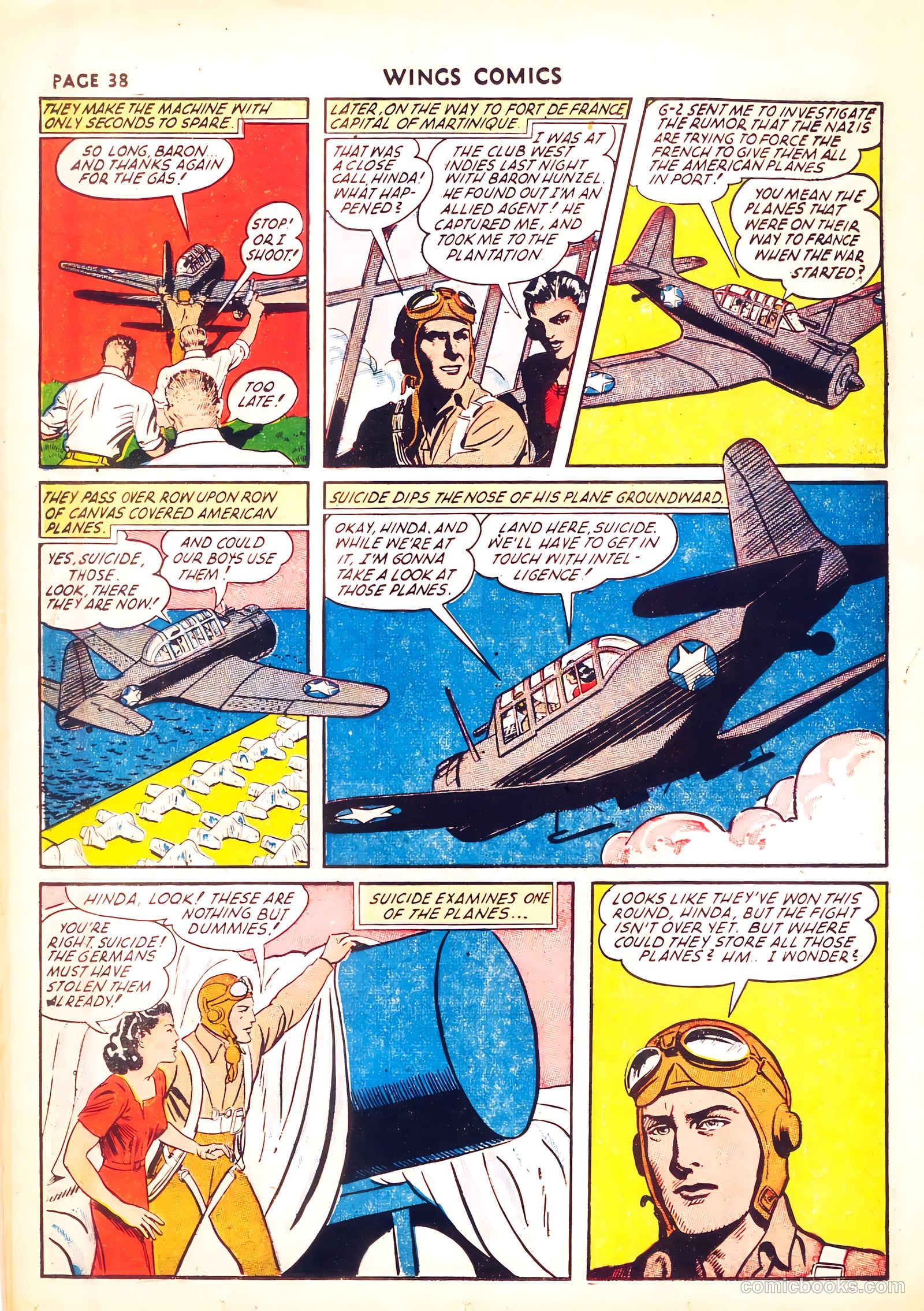 Wings Comics #31 — page 39 of 67