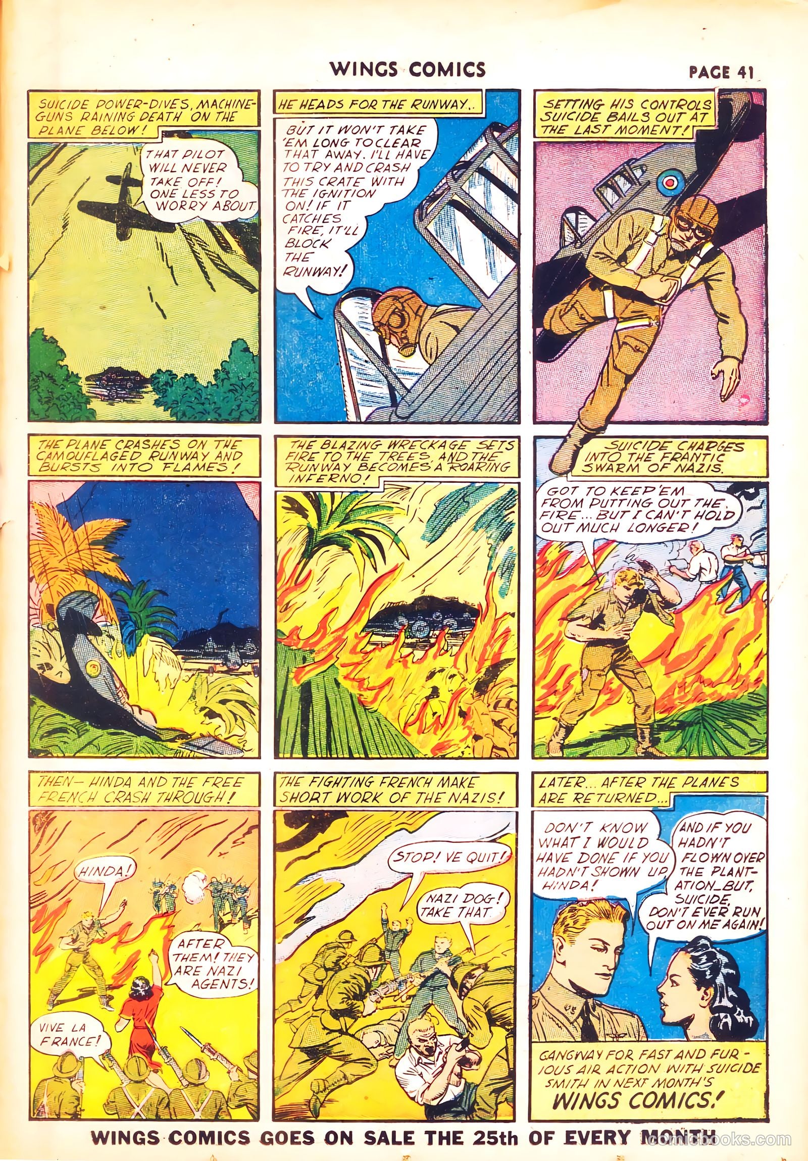 Wings Comics #31 — page 42 of 67