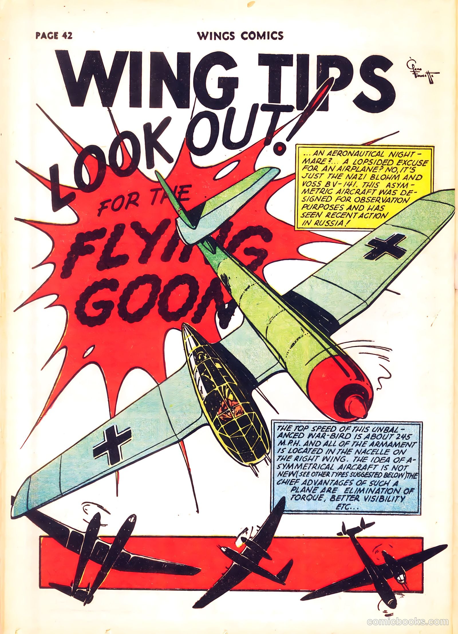 Wings Comics #31 — page 43 of 67