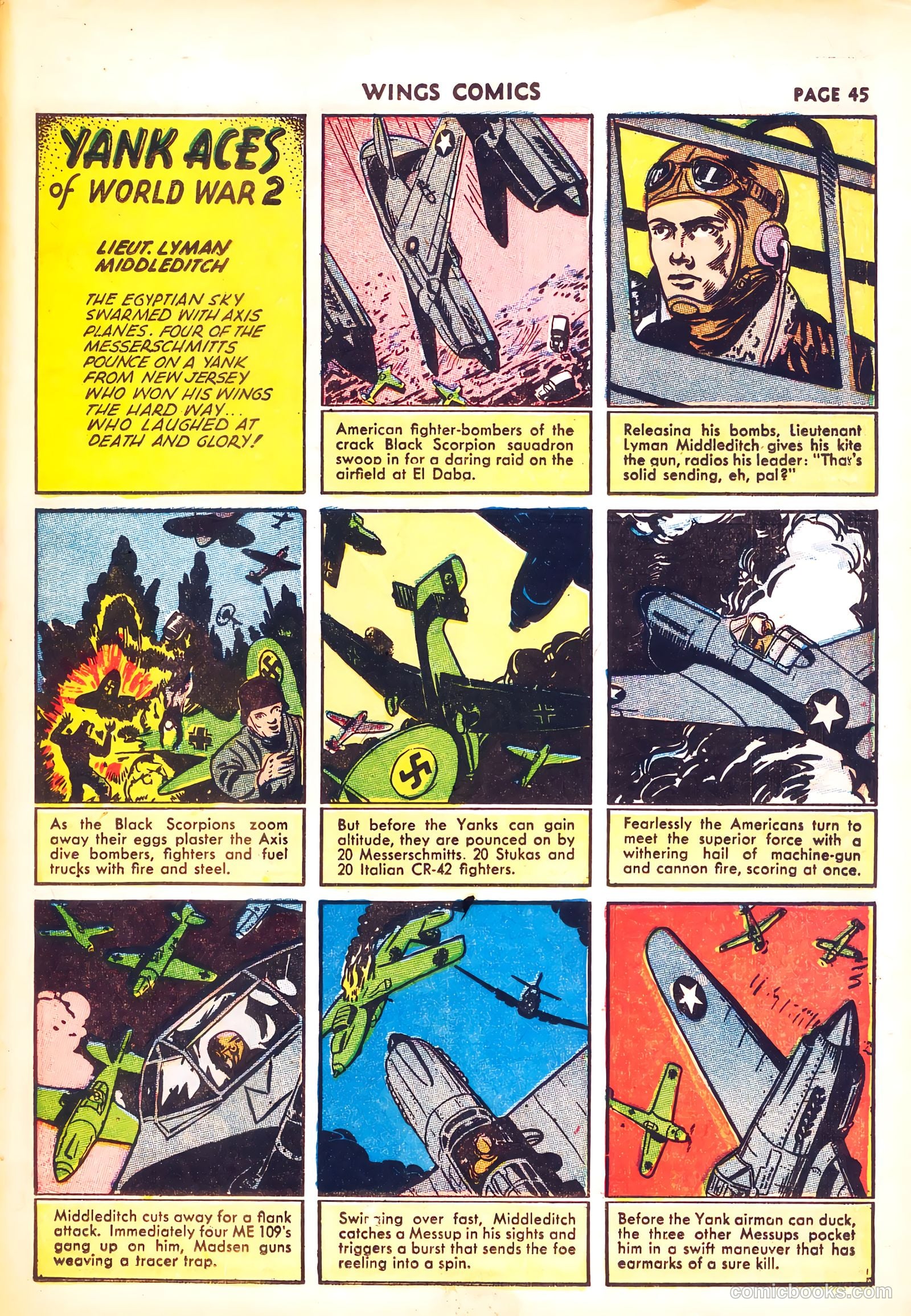 Wings Comics #31 — page 46 of 67