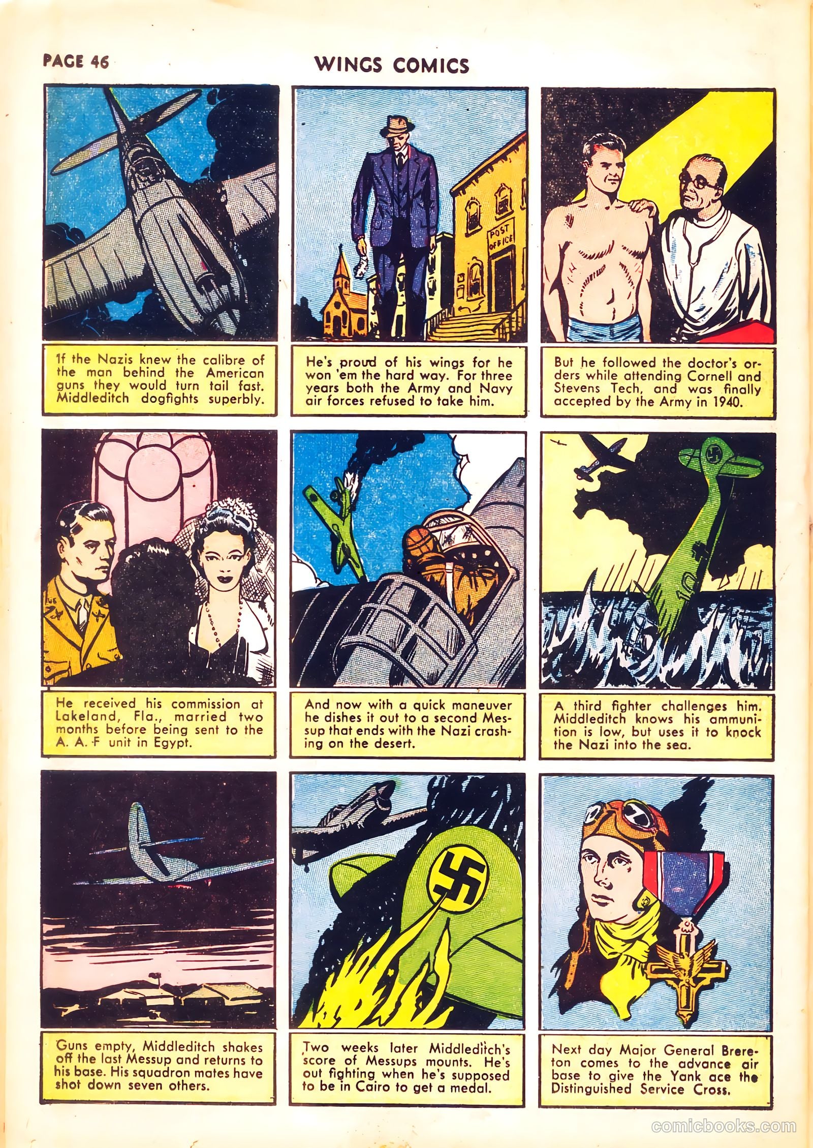 Wings Comics #31 — page 47 of 67
