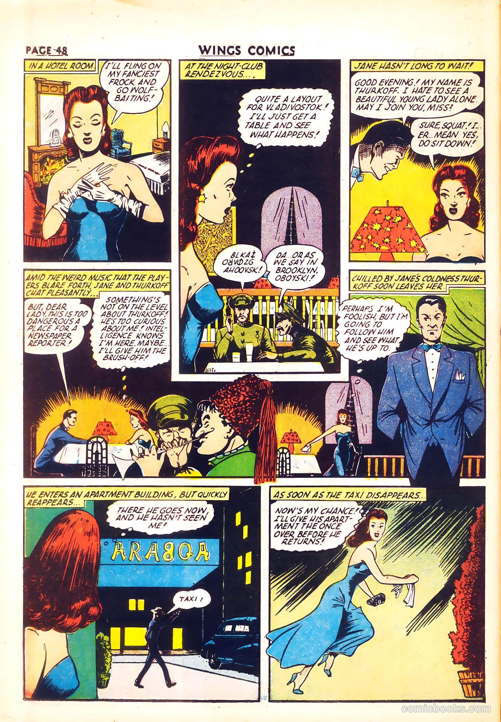 Wings Comics #31 — page 49 of 67