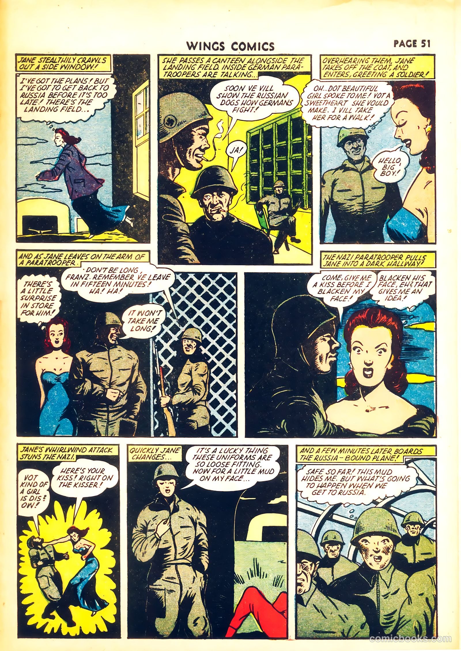 Wings Comics #31 — page 52 of 67