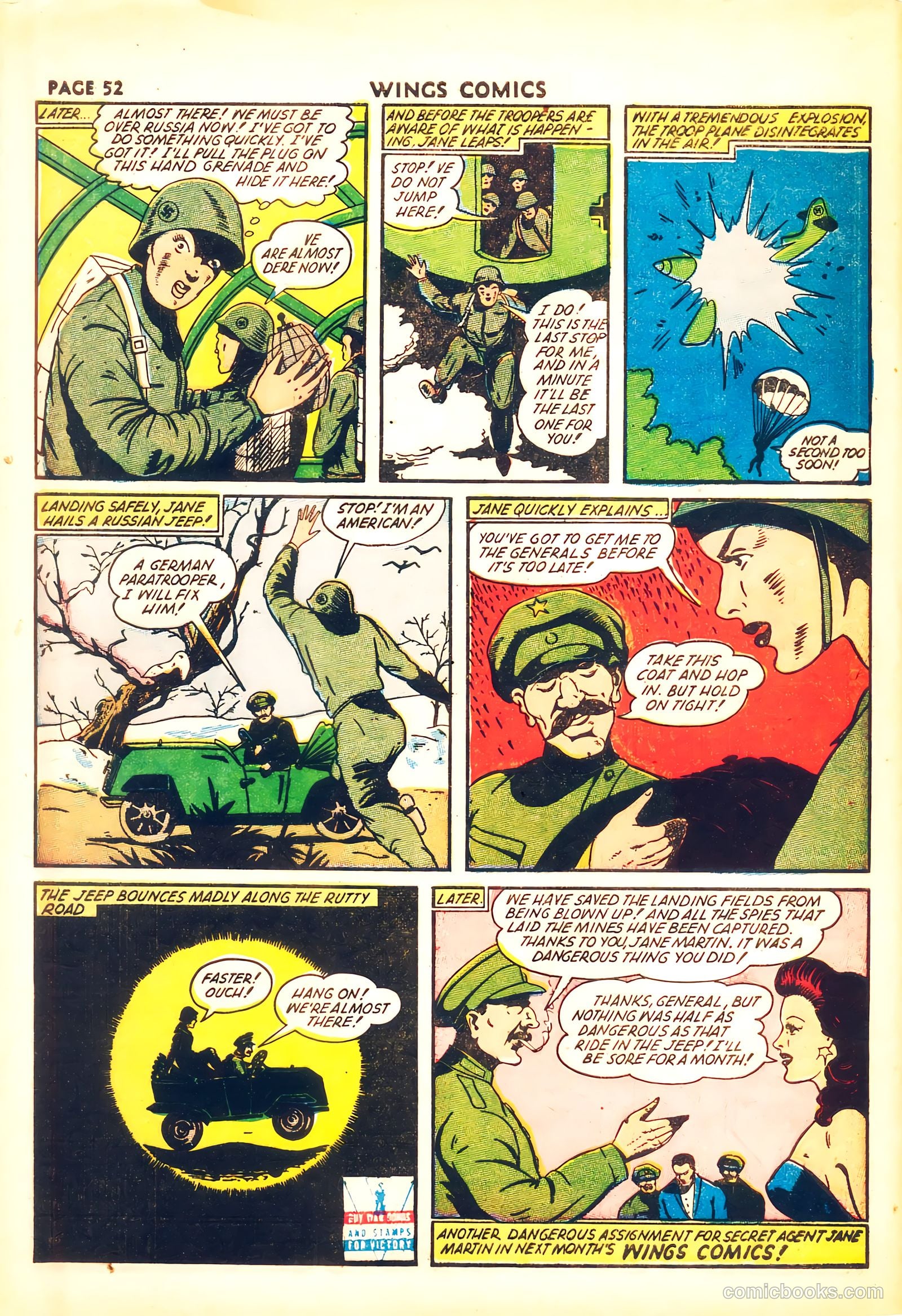 Wings Comics #31 — page 53 of 67
