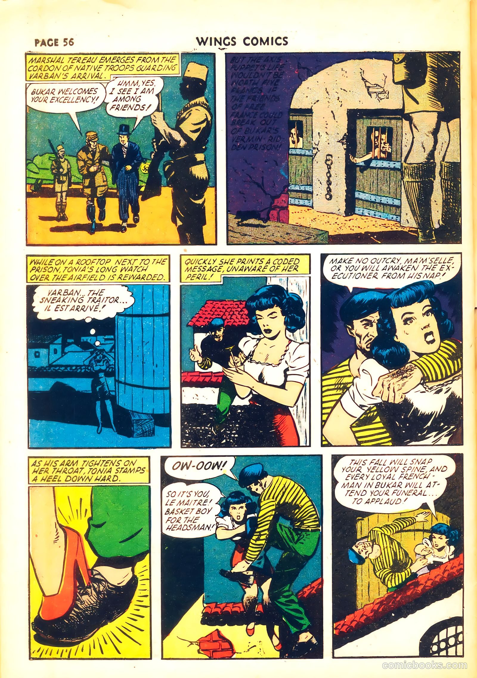 Wings Comics #31 — page 57 of 67