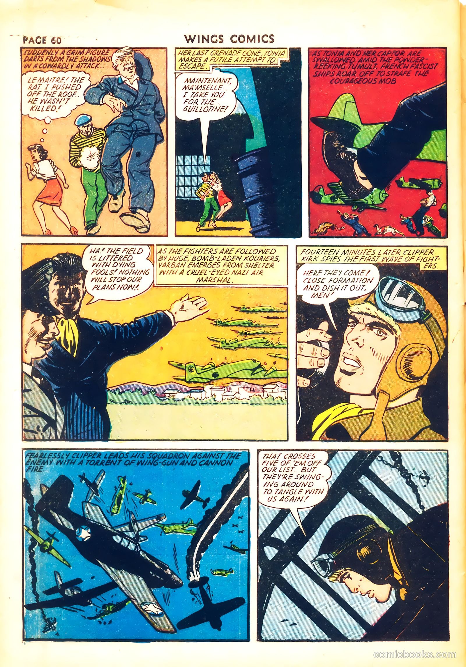 Wings Comics #31 — page 61 of 67