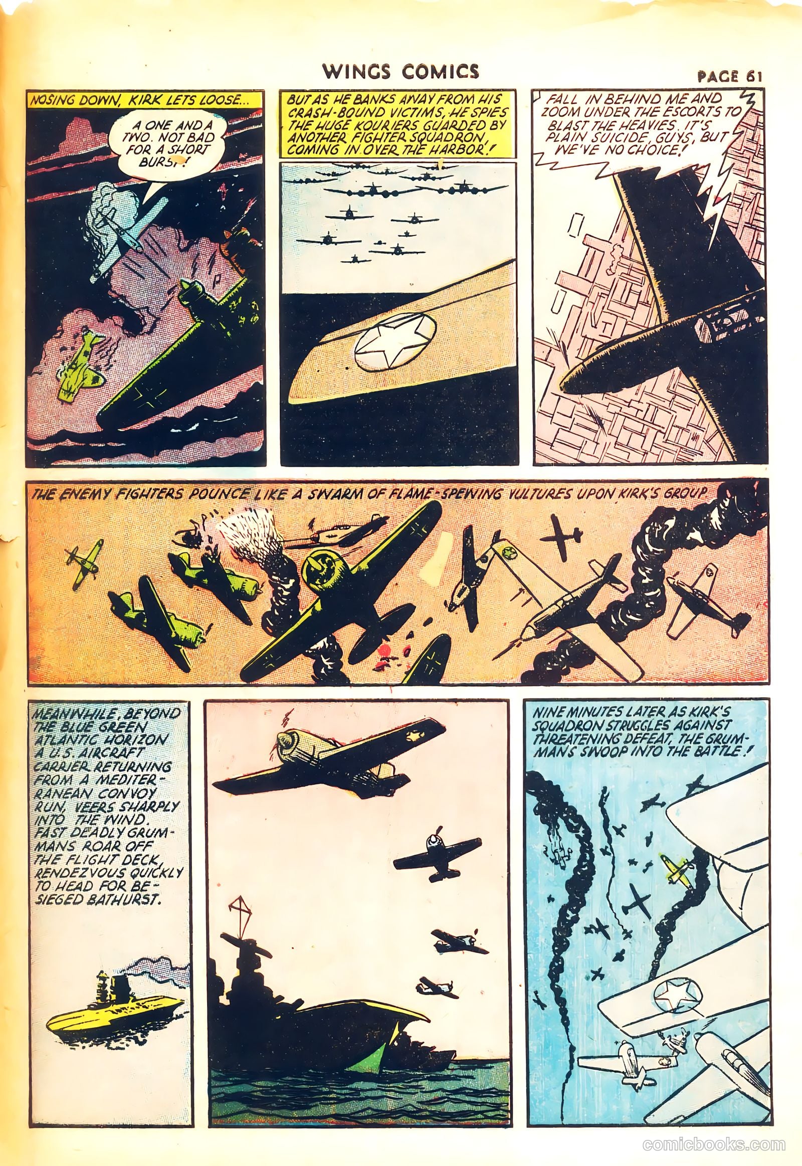 Wings Comics #31 — page 62 of 67