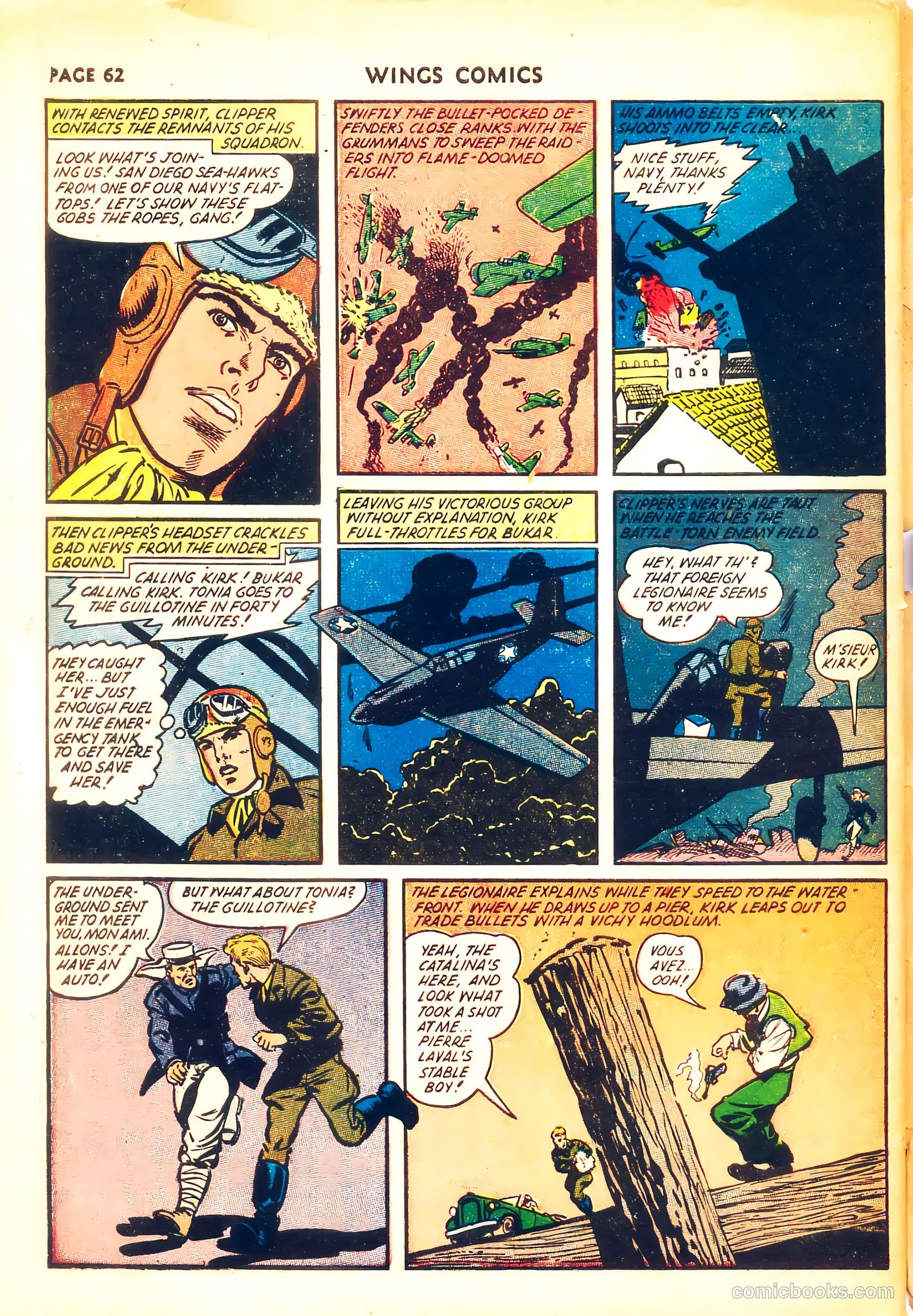 Wings Comics #31 — page 63 of 67