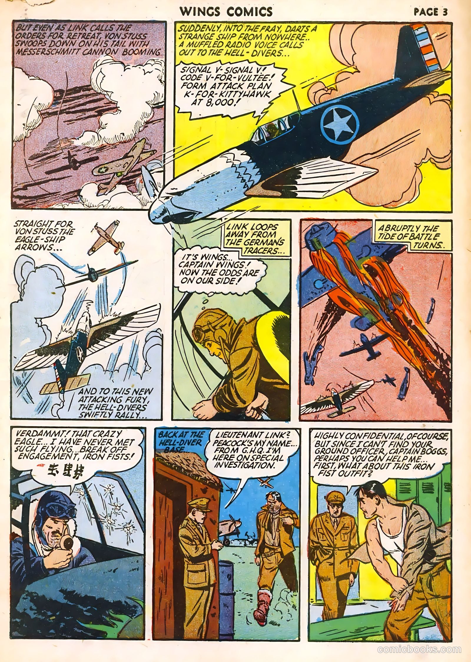 Wings Comics #32 — page 5 of 68