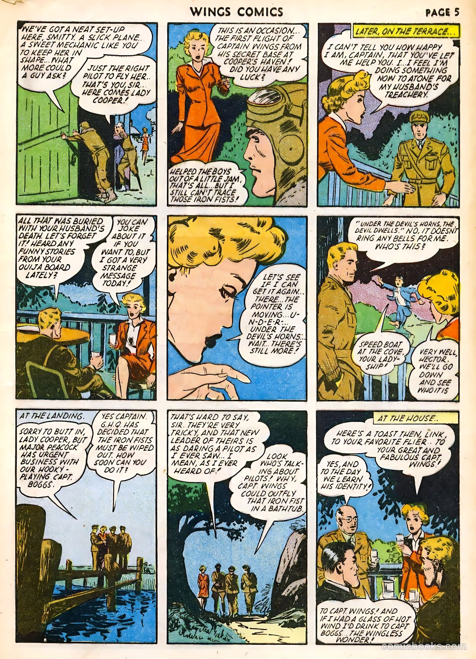 Wings Comics #32 — page 7 of 68
