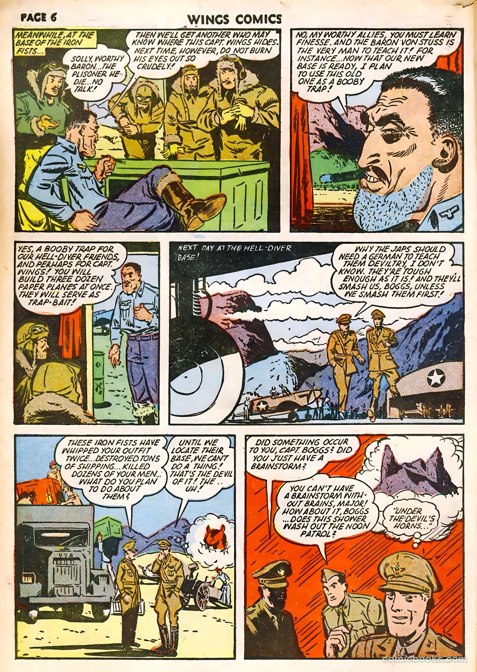 Wings Comics #32 — page 8 of 68