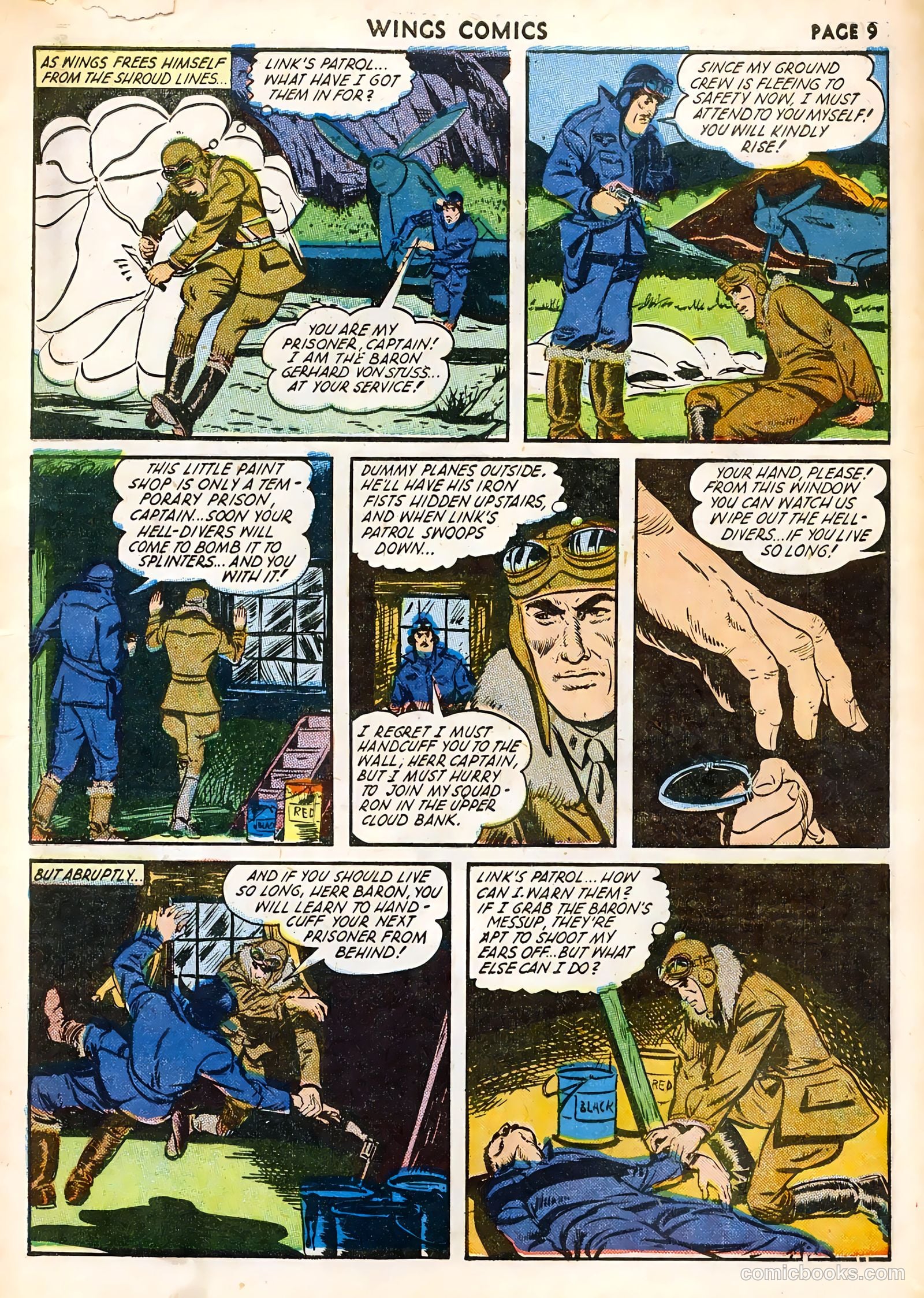Wings Comics #32 — page 11 of 68