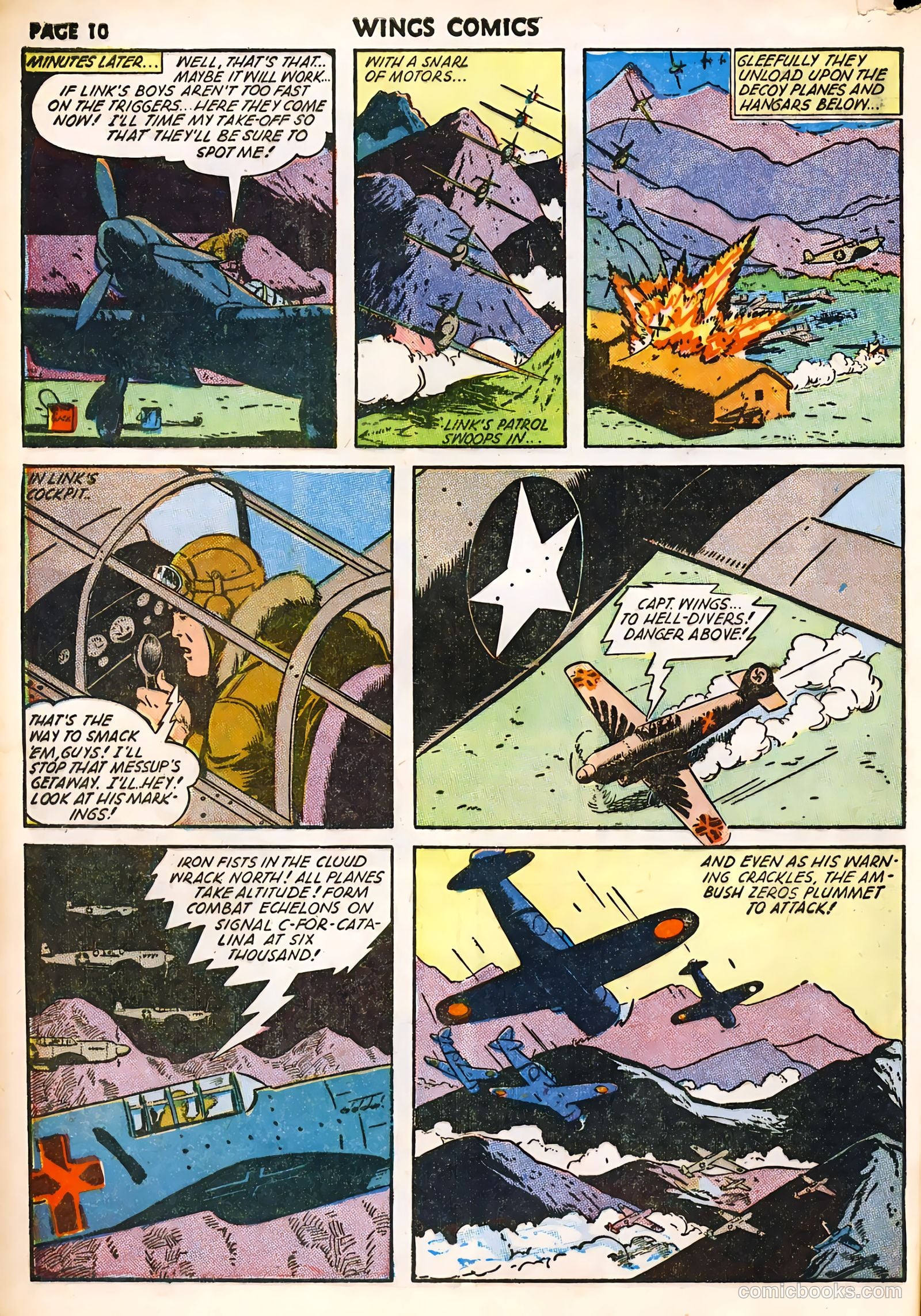 Wings Comics #32 — page 12 of 68