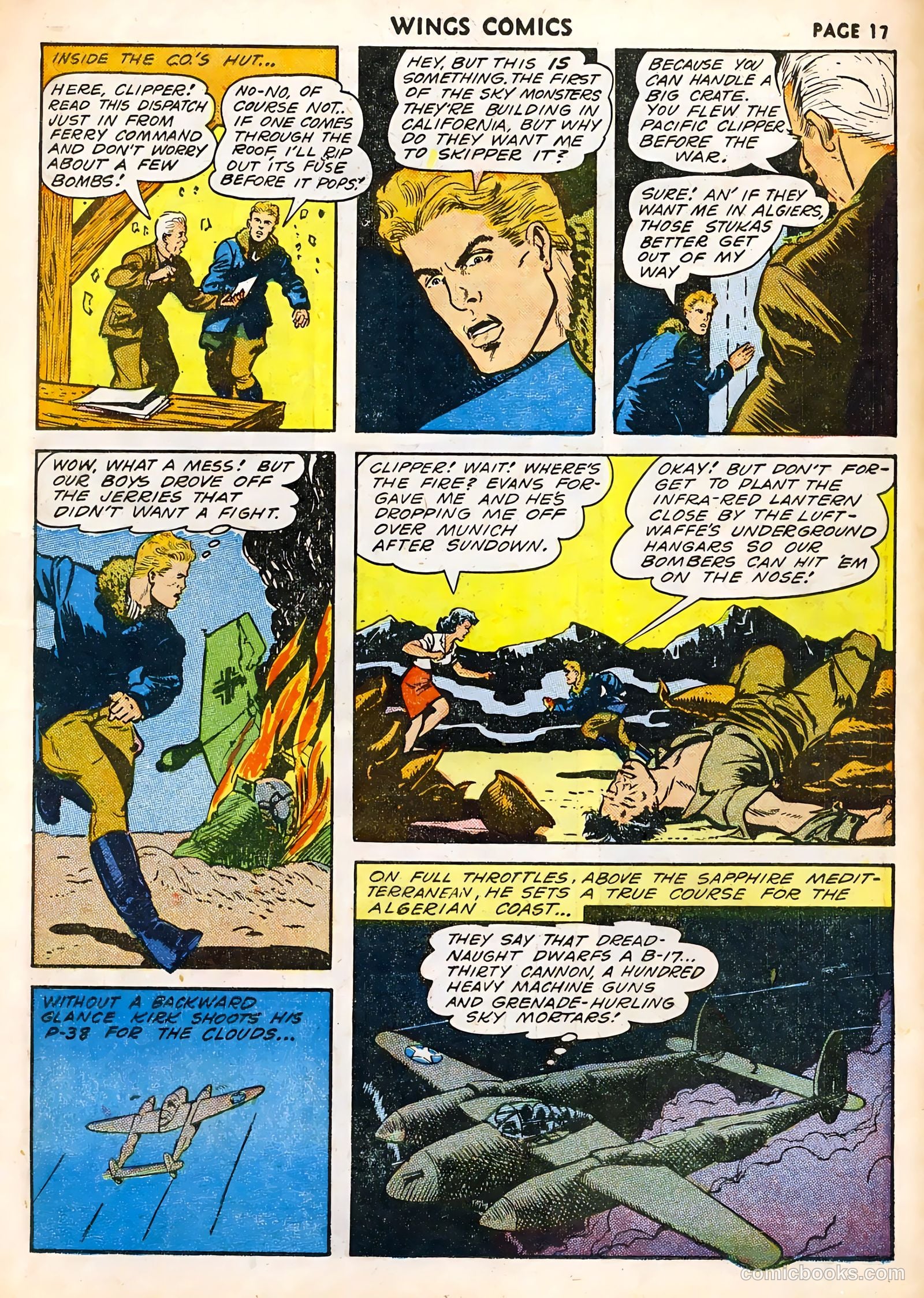 Wings Comics #32 — page 19 of 68