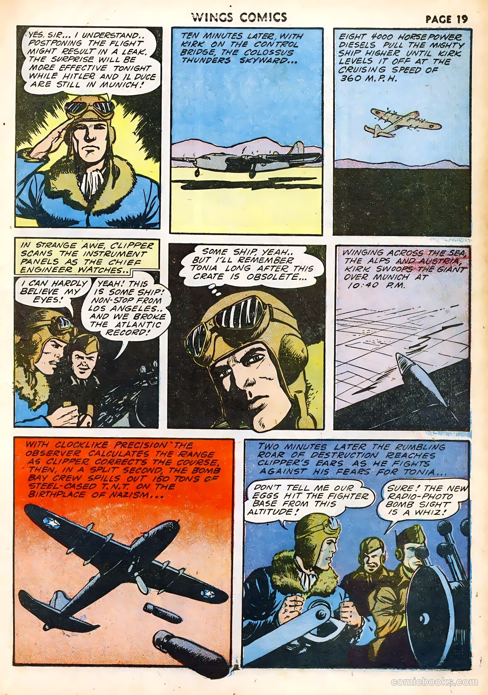 Wings Comics #32 — page 21 of 68