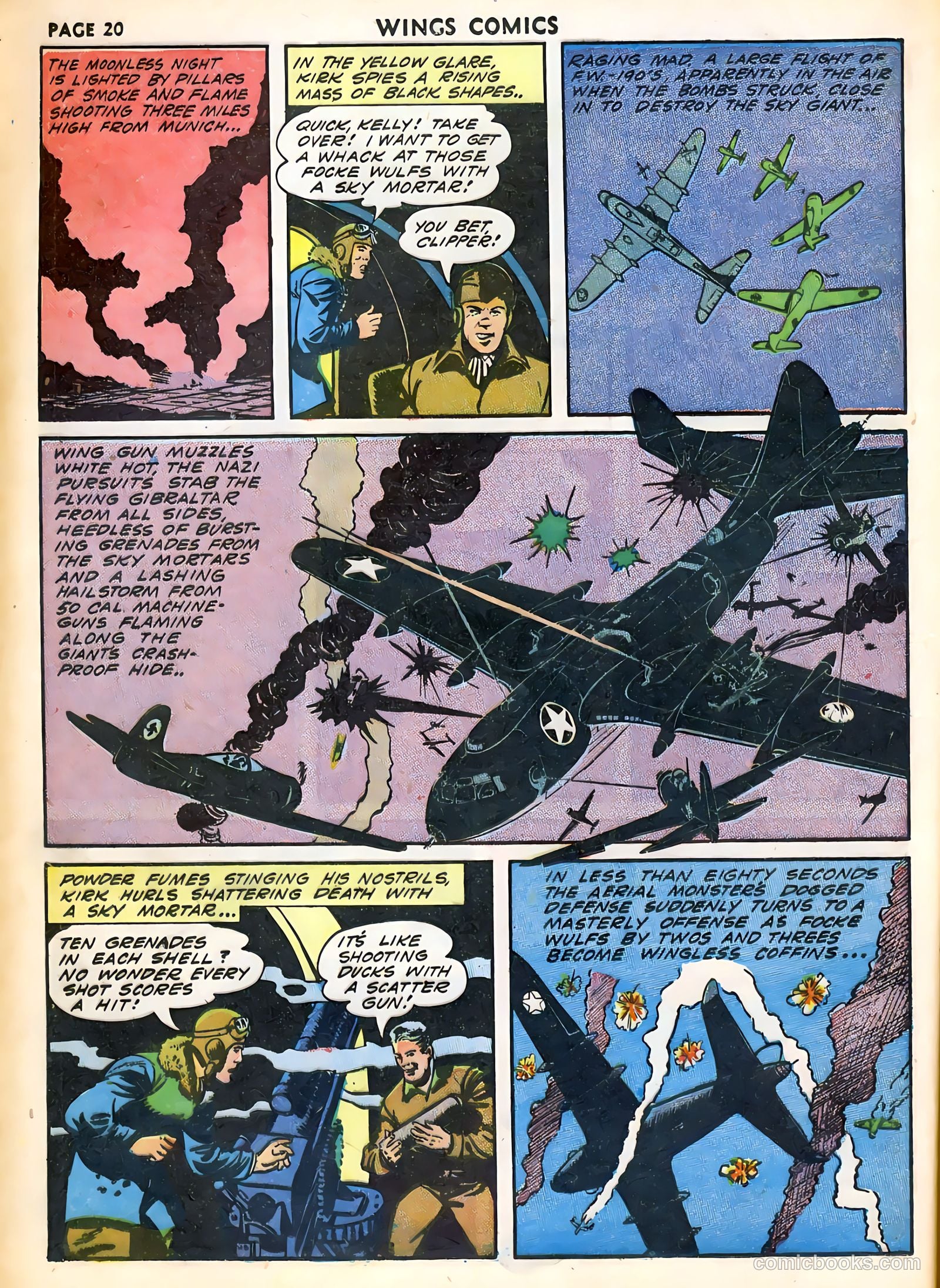Wings Comics #32 — page 22 of 68
