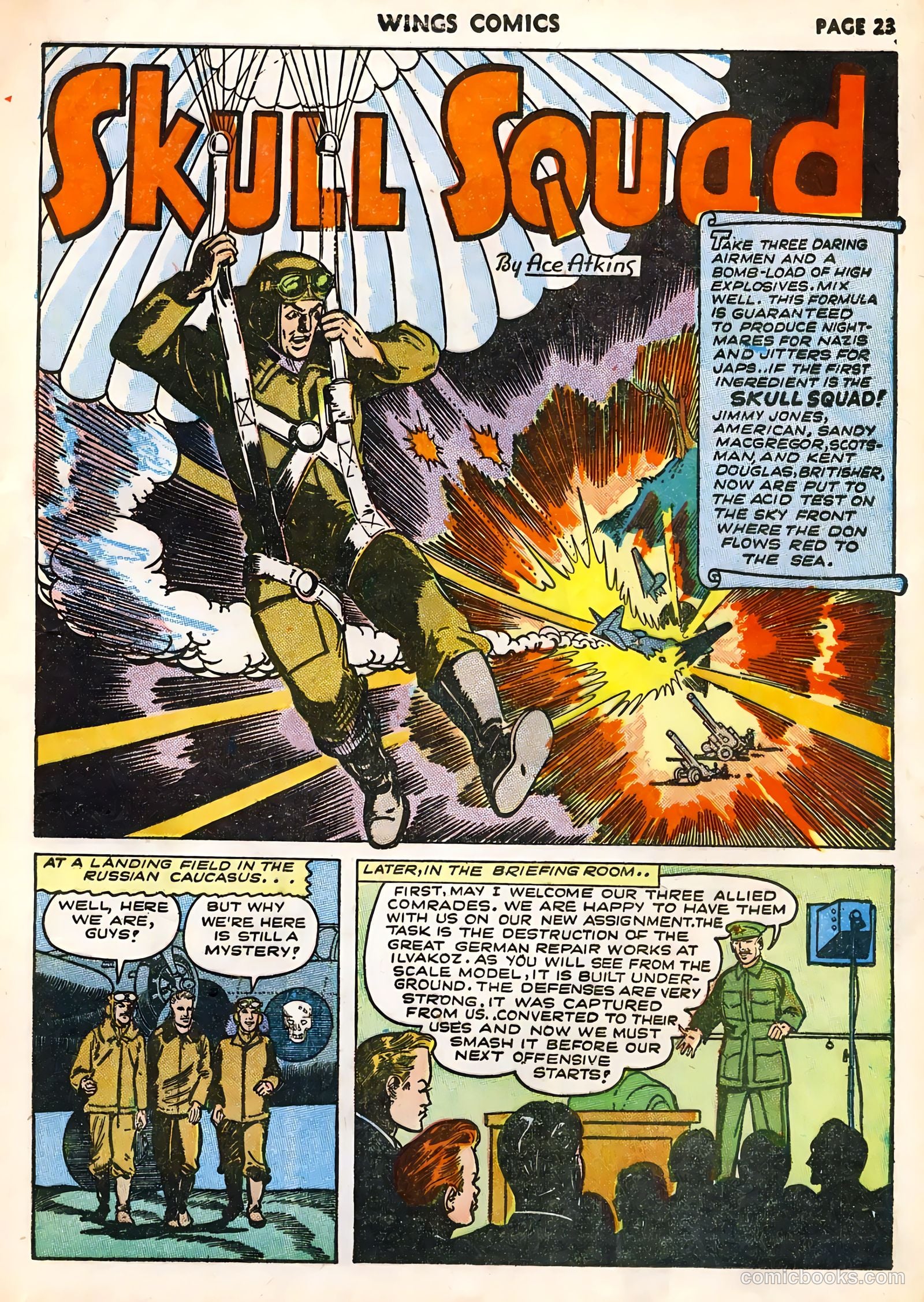 Wings Comics #32 — page 25 of 68