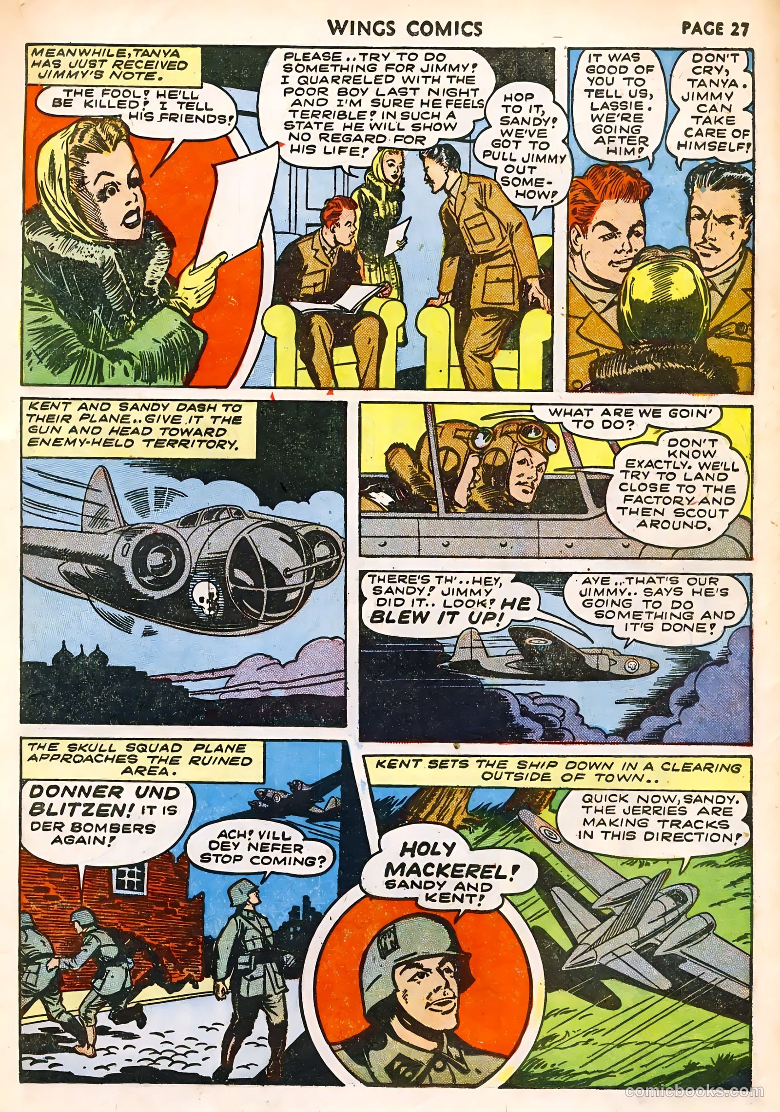 Wings Comics #32 — page 29 of 68