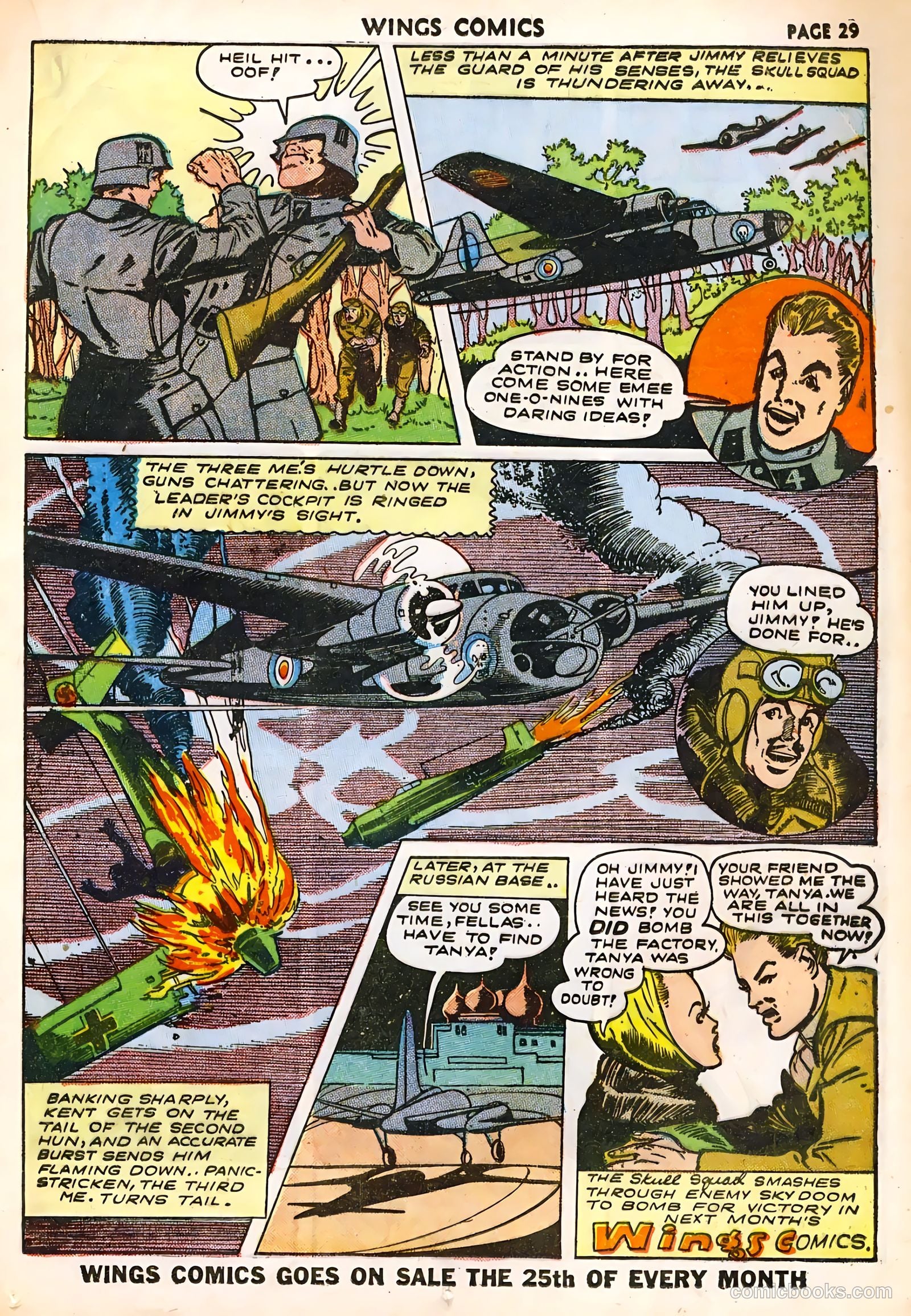 Wings Comics #32 — page 31 of 68