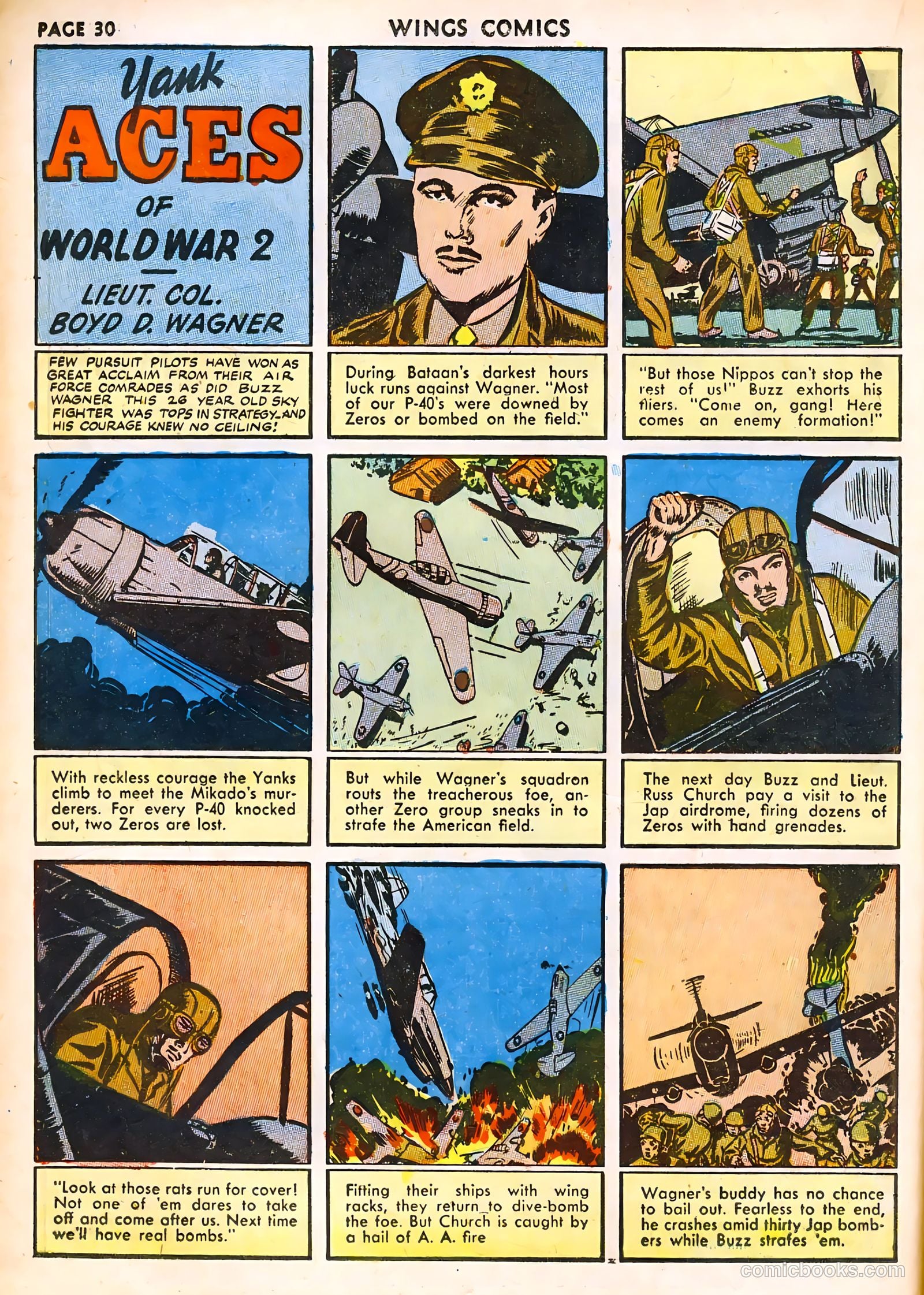 Wings Comics #32 — page 32 of 68