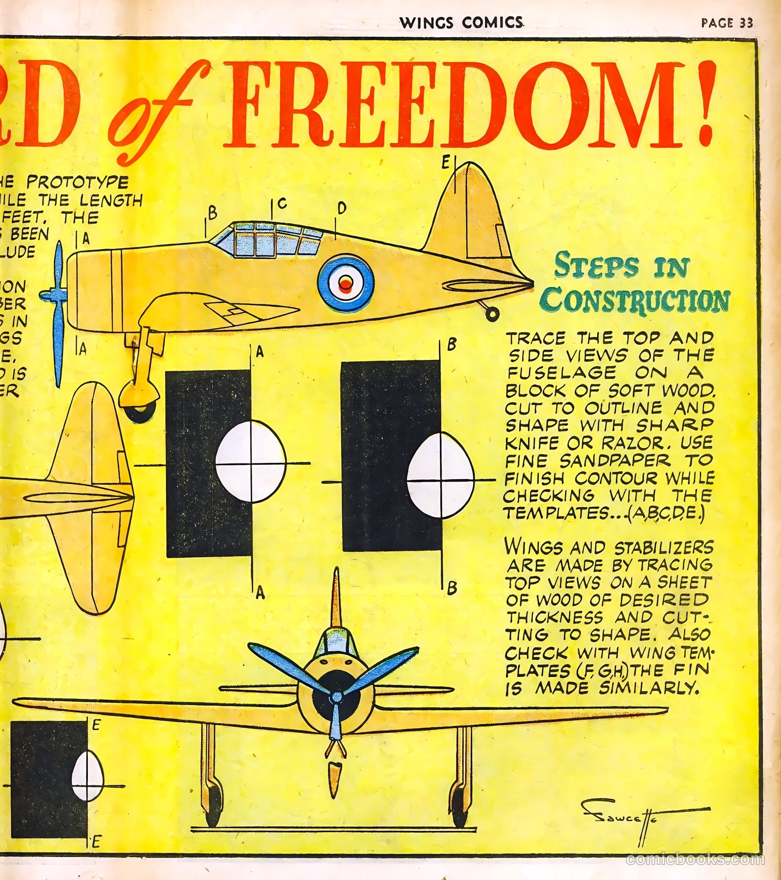 Wings Comics #32 — page 35 of 68