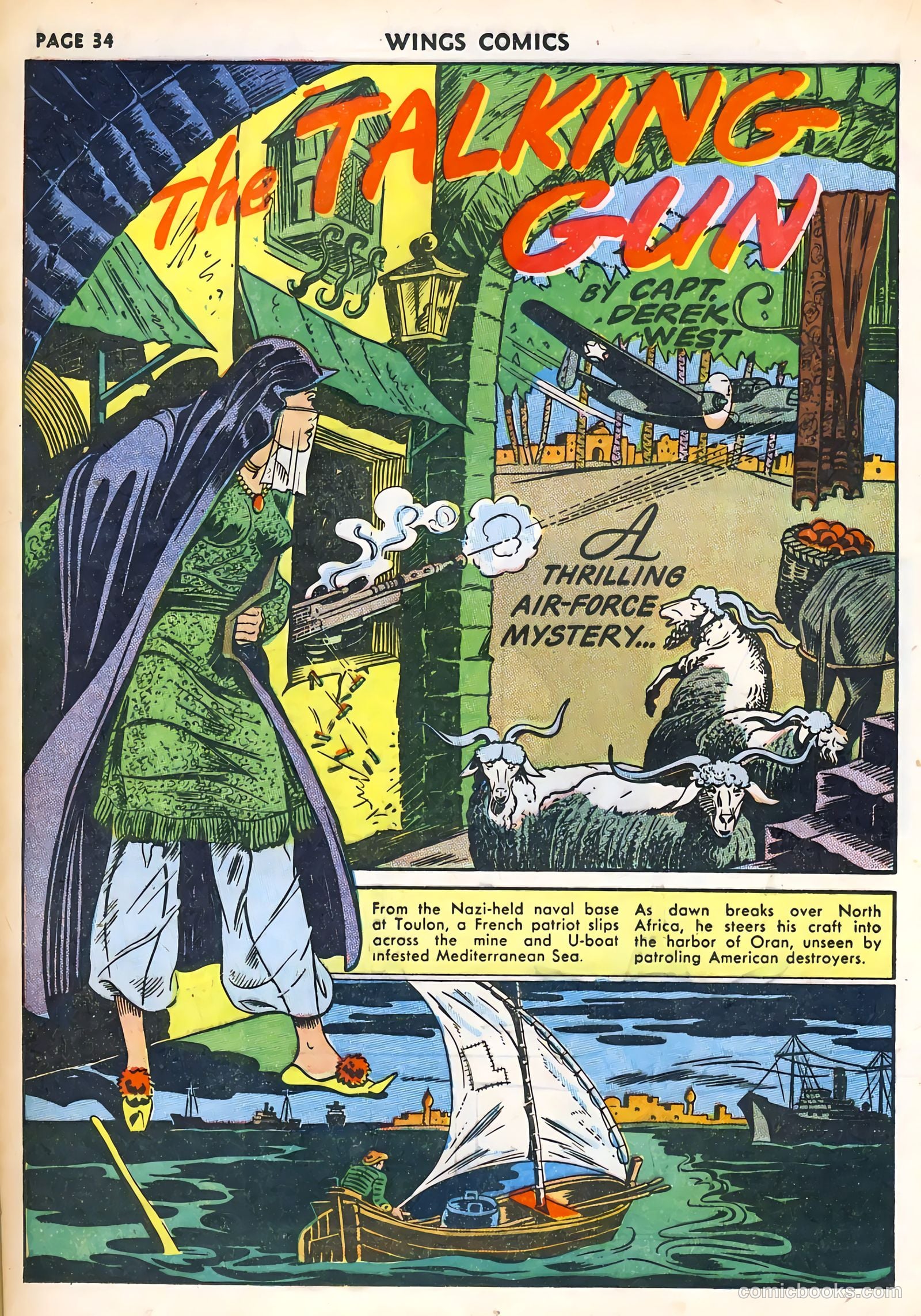 Wings Comics #32 — page 36 of 68