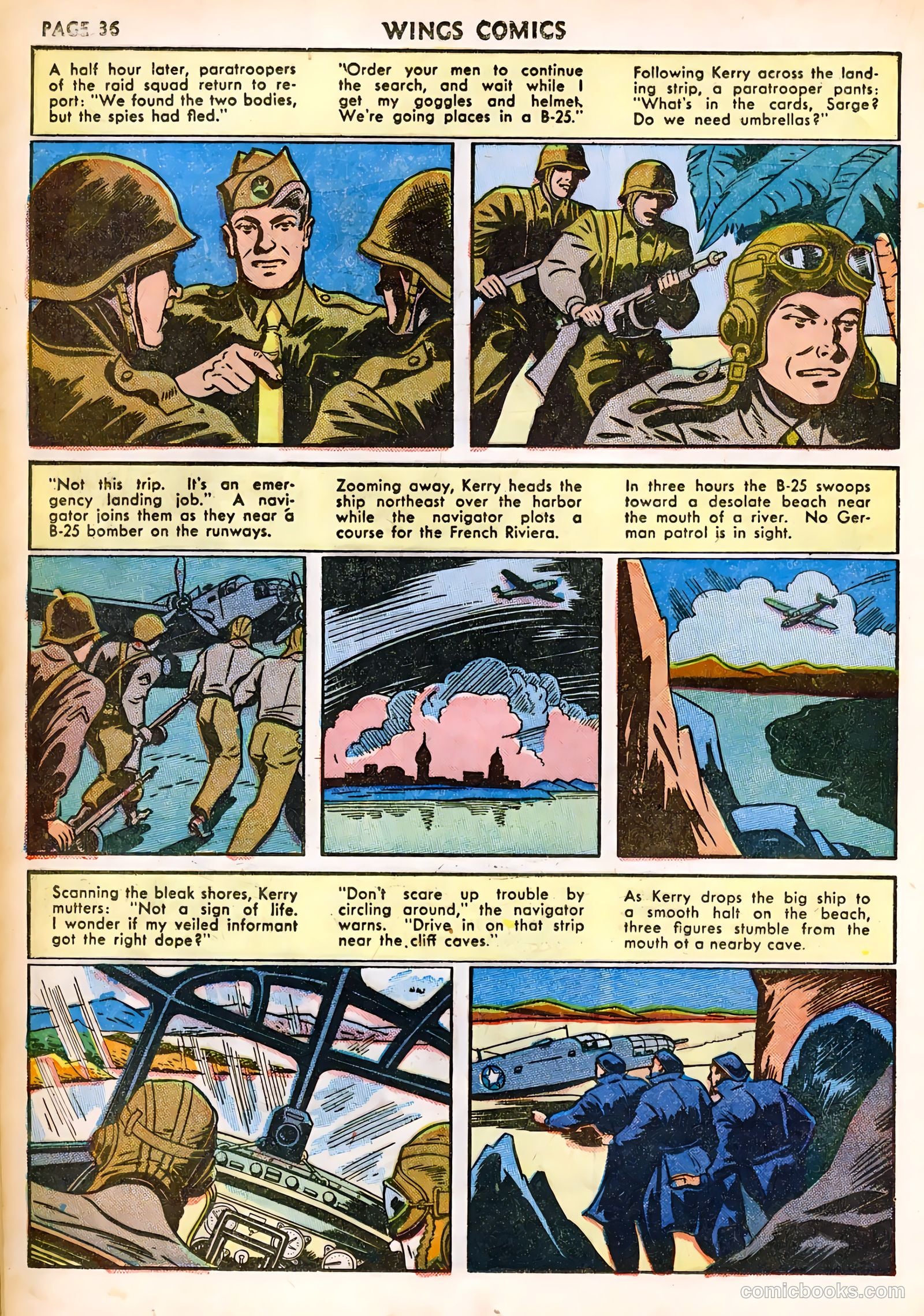 Wings Comics #32 — page 38 of 68