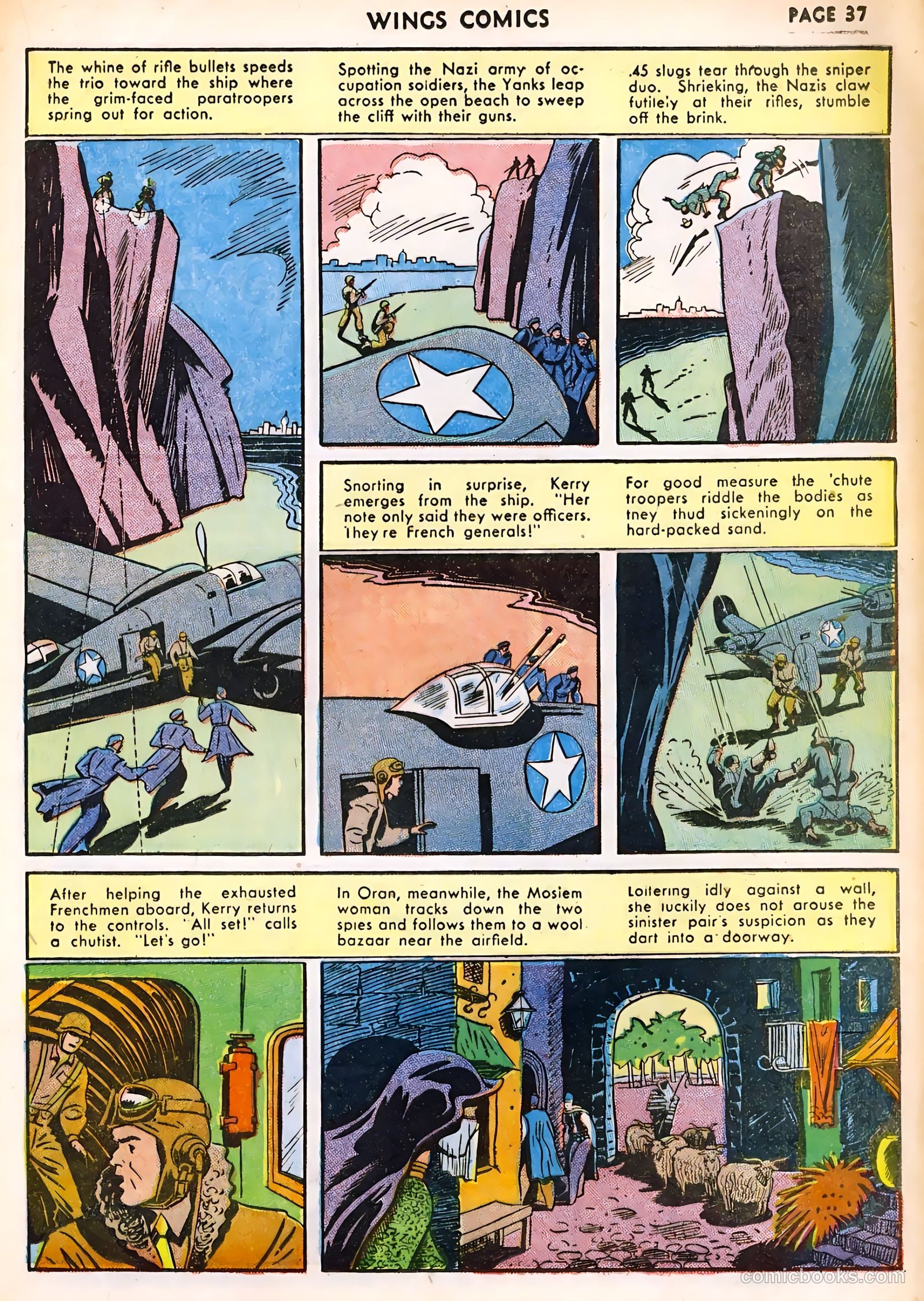 Wings Comics #32 — page 39 of 68