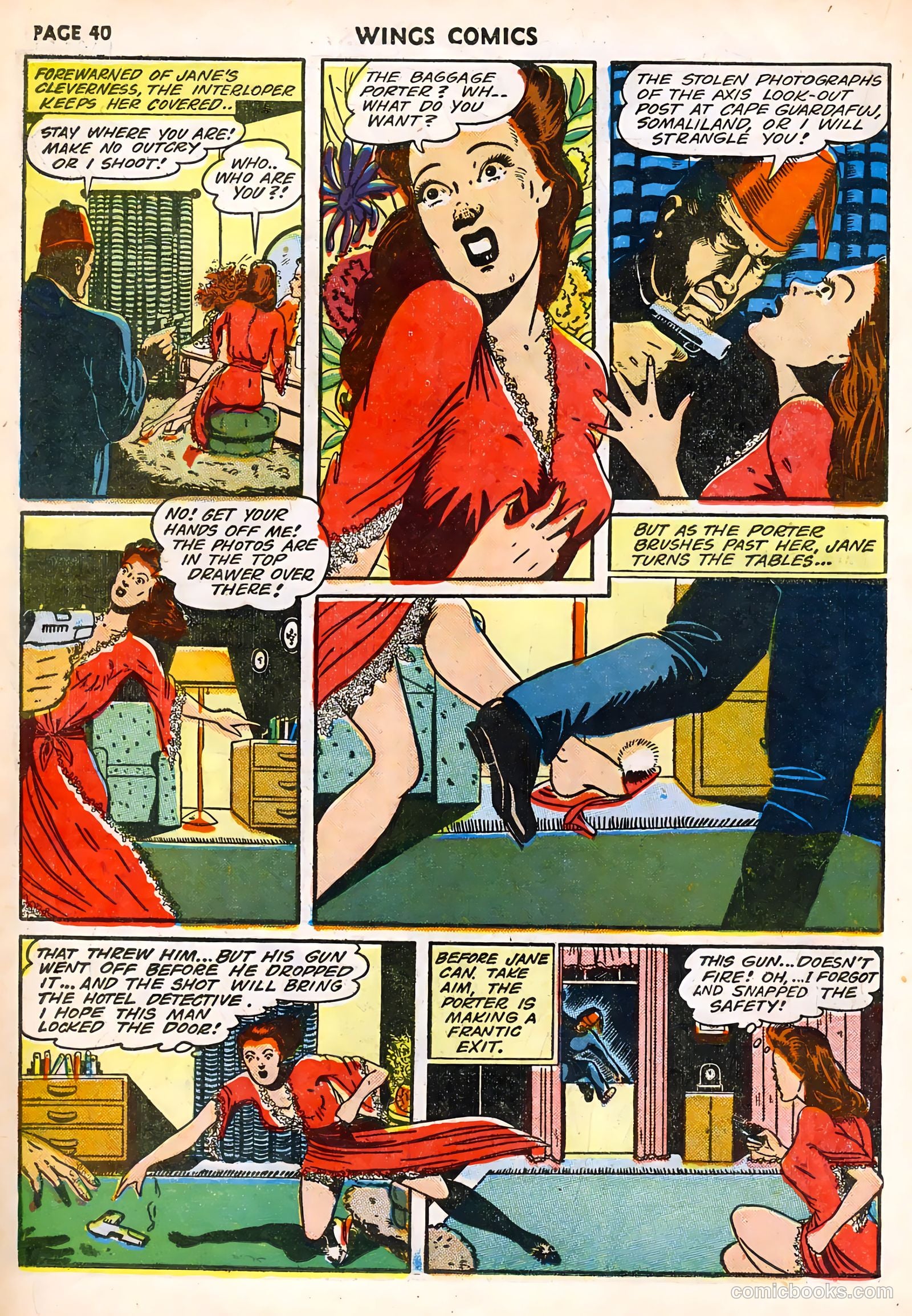 Wings Comics #32 — page 42 of 68