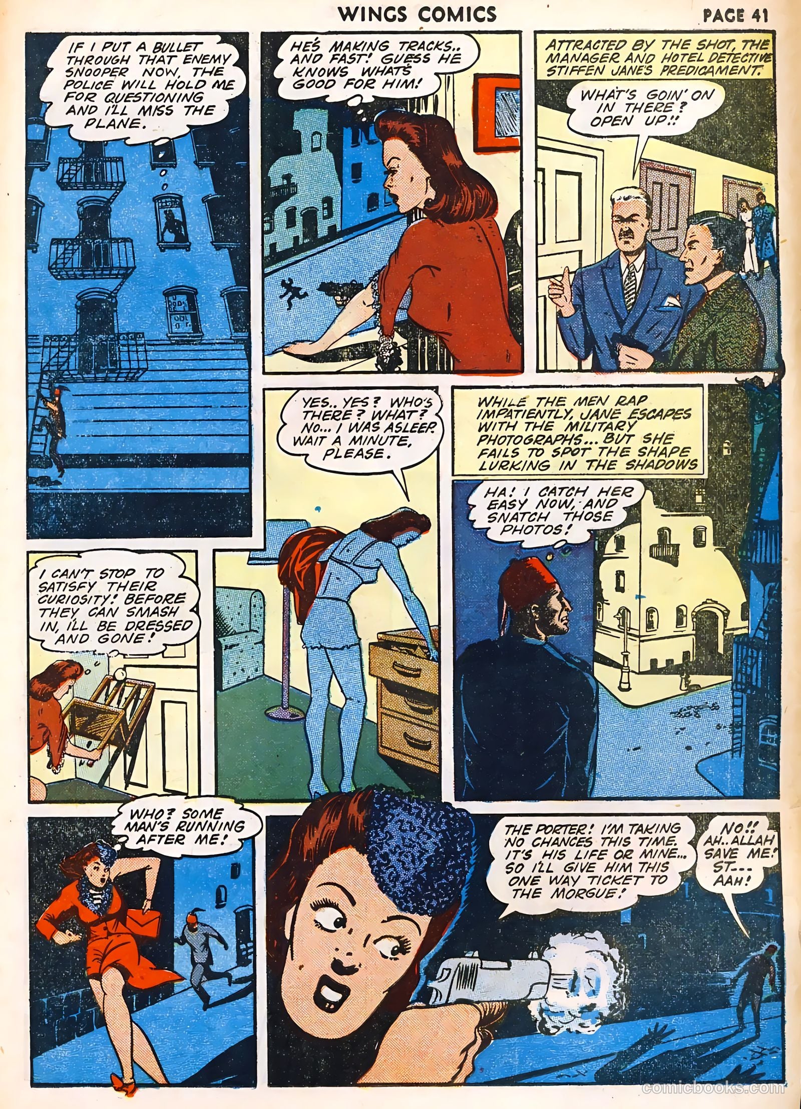 Wings Comics #32 — page 43 of 68